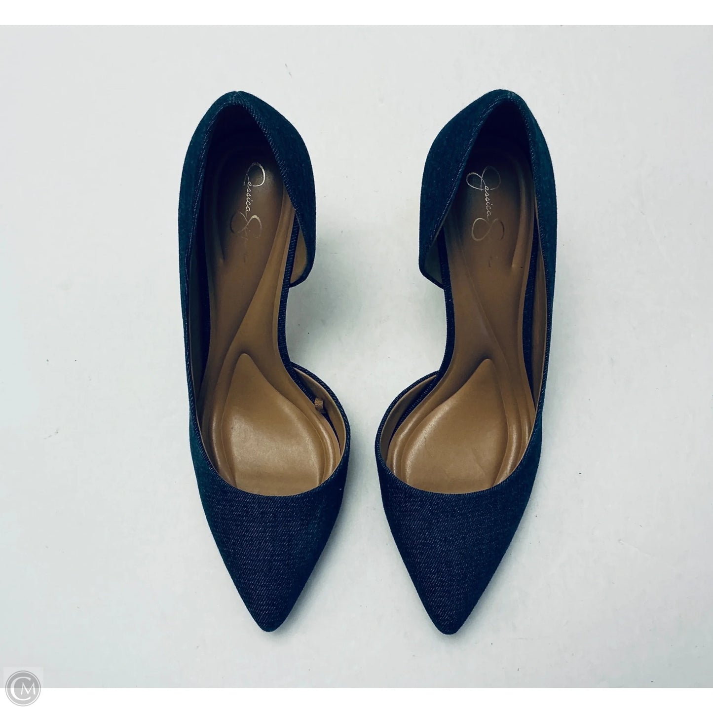 Shoes Heels Stiletto By Jessica Simpson In Blue, Size: 9.5