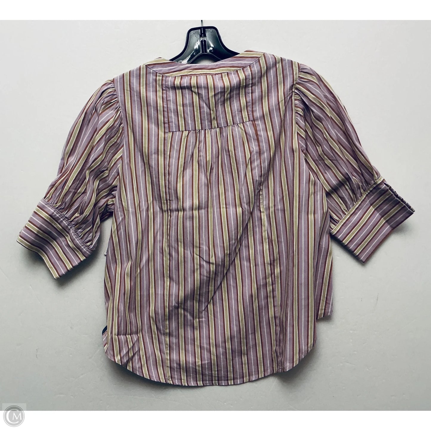 Top Short Sleeve By Maeve In Purple, Size: S