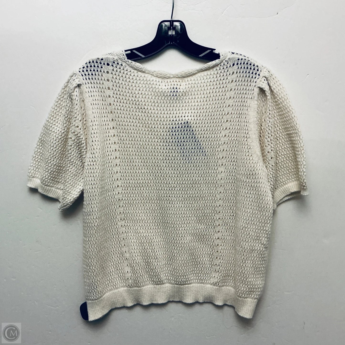 Top Short Sleeve By Universal Thread In Cream, Size: Xl