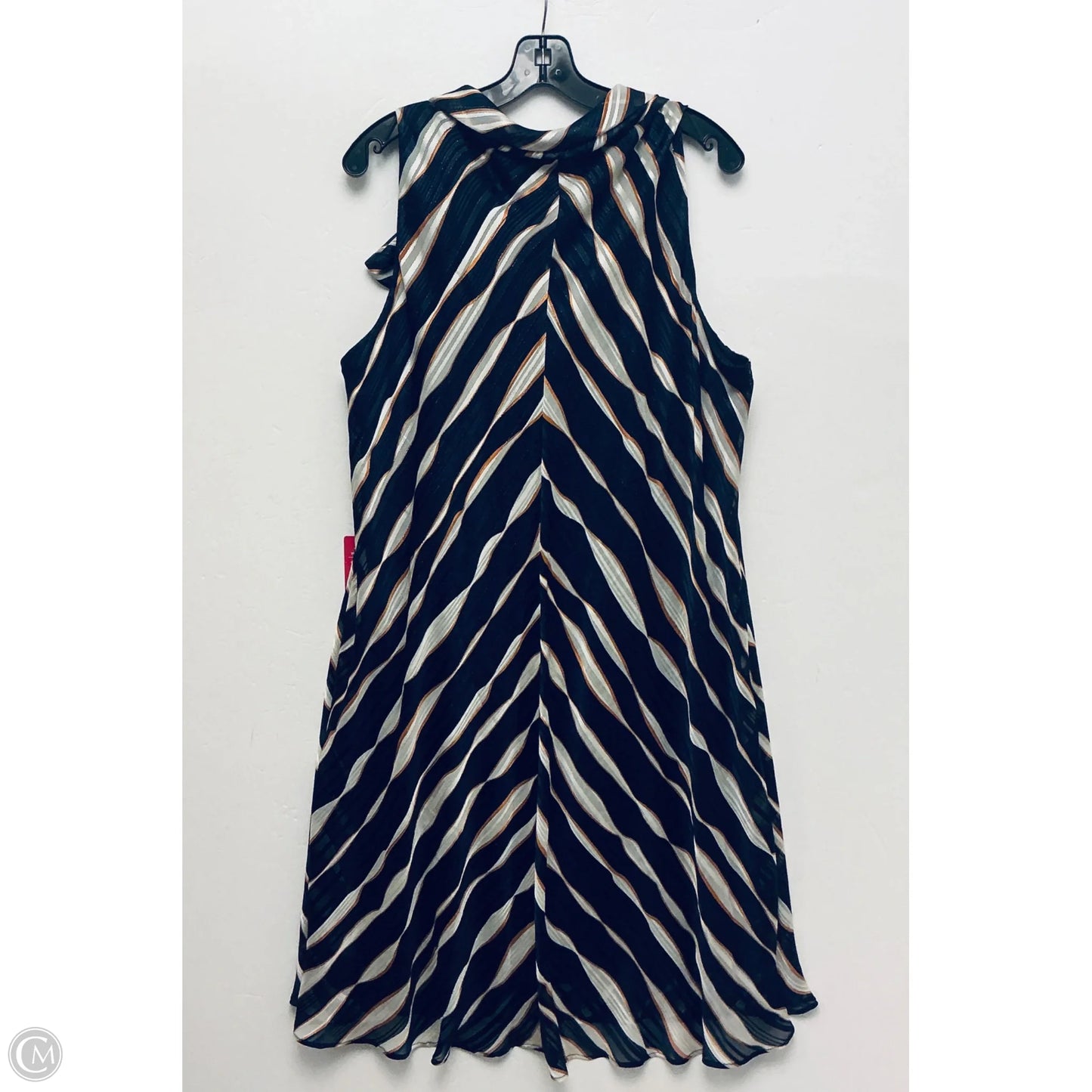 Dress Casual Short By Signature By Robbie Bee In Navy, Size: 1x
