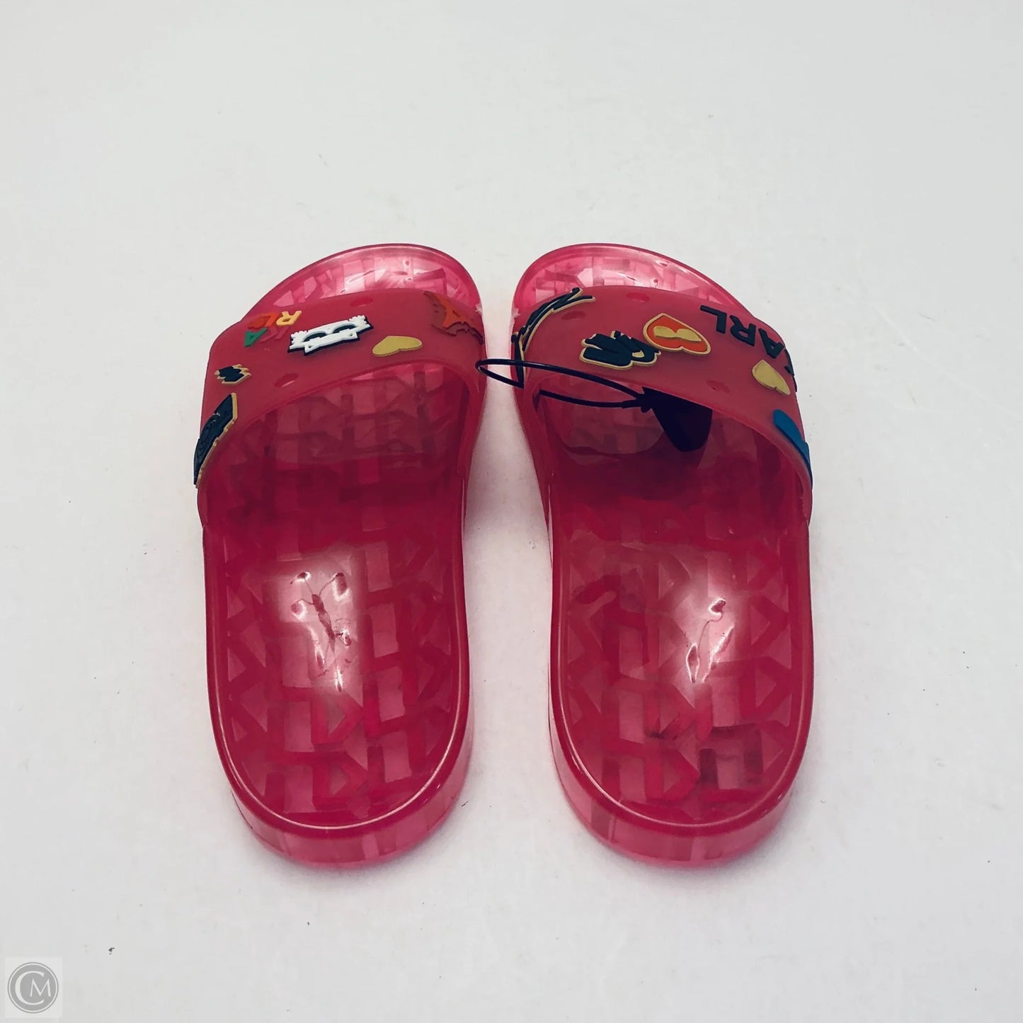 Sandals Designer By Karl Lagerfeld In Pink, Size: 6