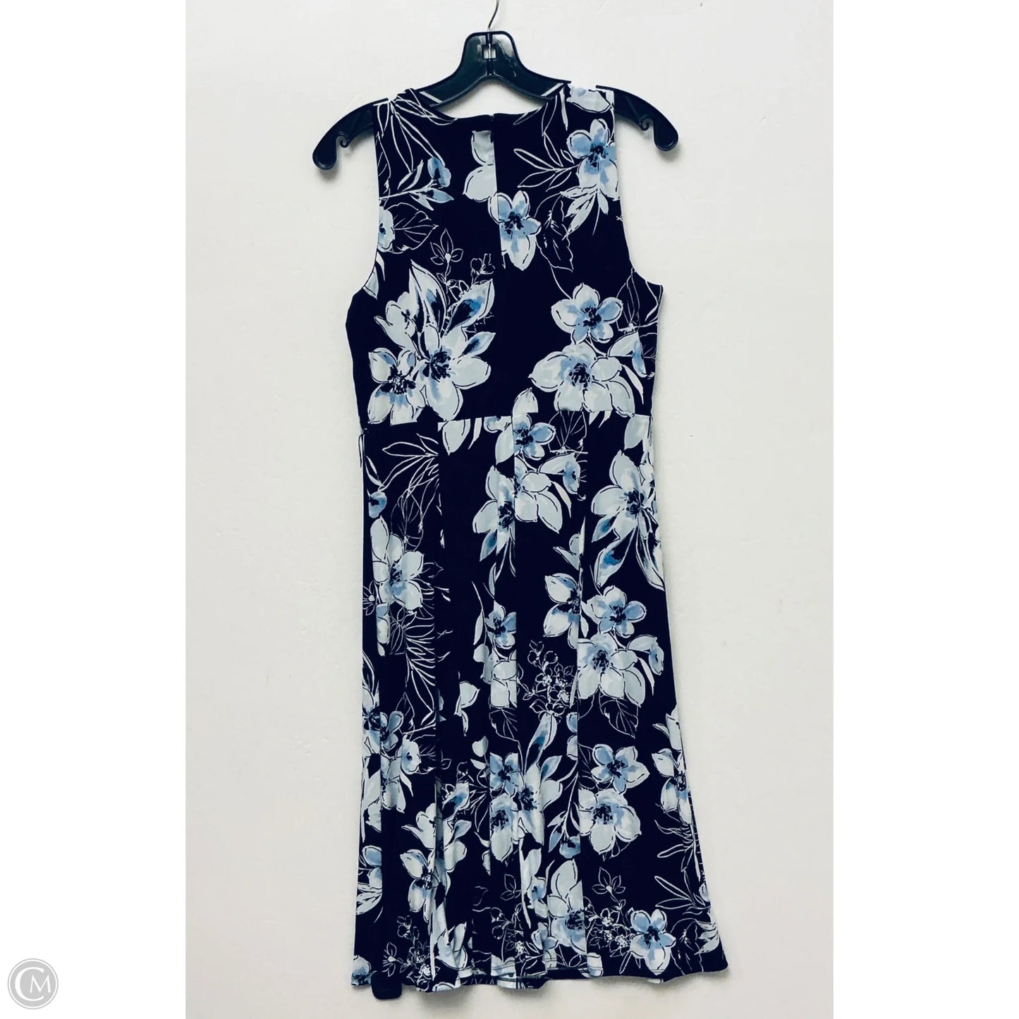 Dress Casual Midi By Kasper In Black, Size: S