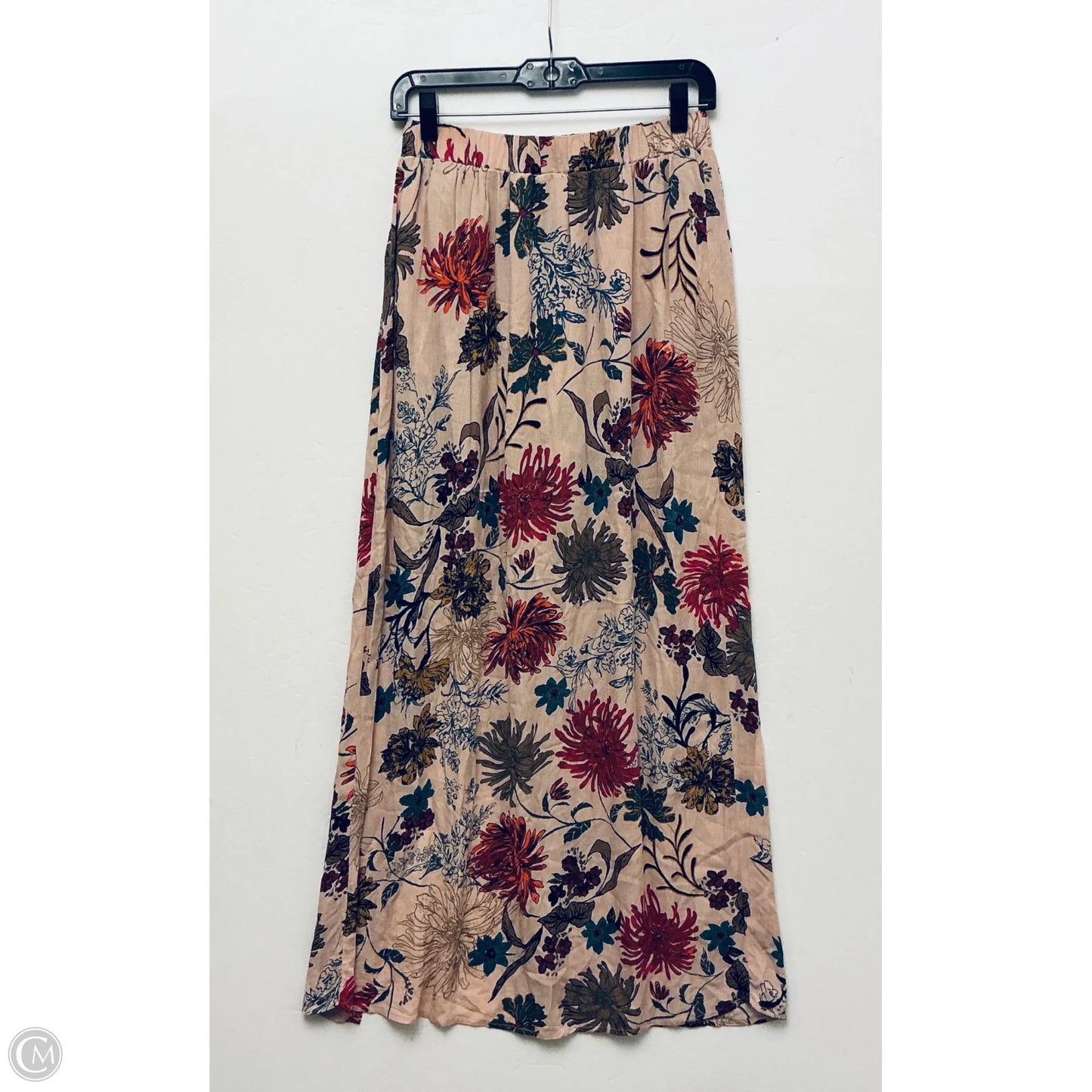 Skirt Maxi By Voge In Floral Print, Size: M