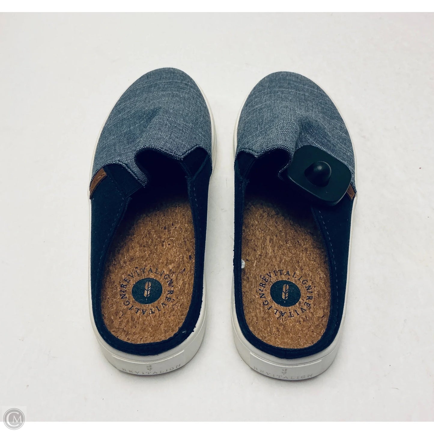 Shoes Flats By Clothes Mentor In Navy, Size: 7