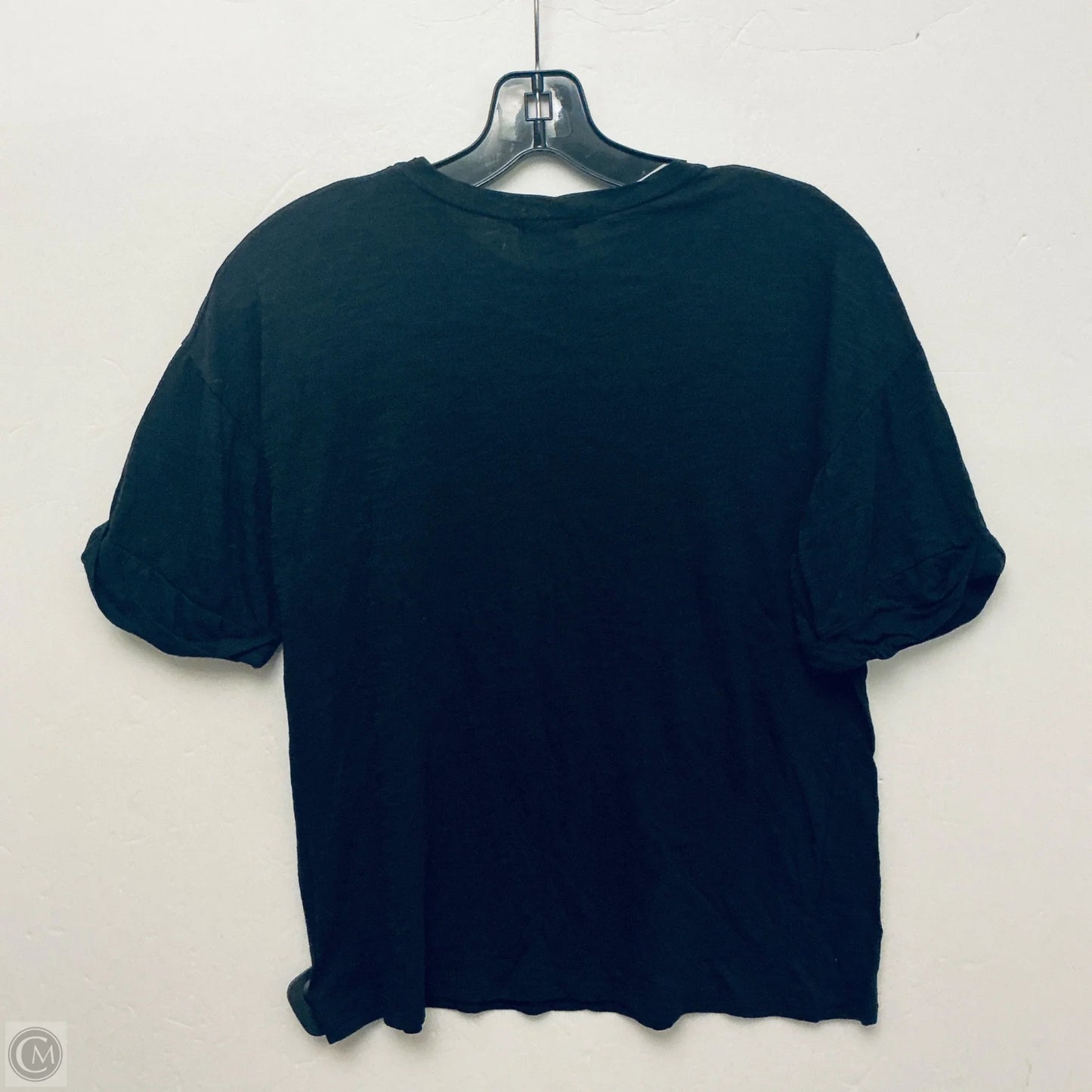 Top Short Sleeve Basic By Clothes Mentor In Black, Size: Xs