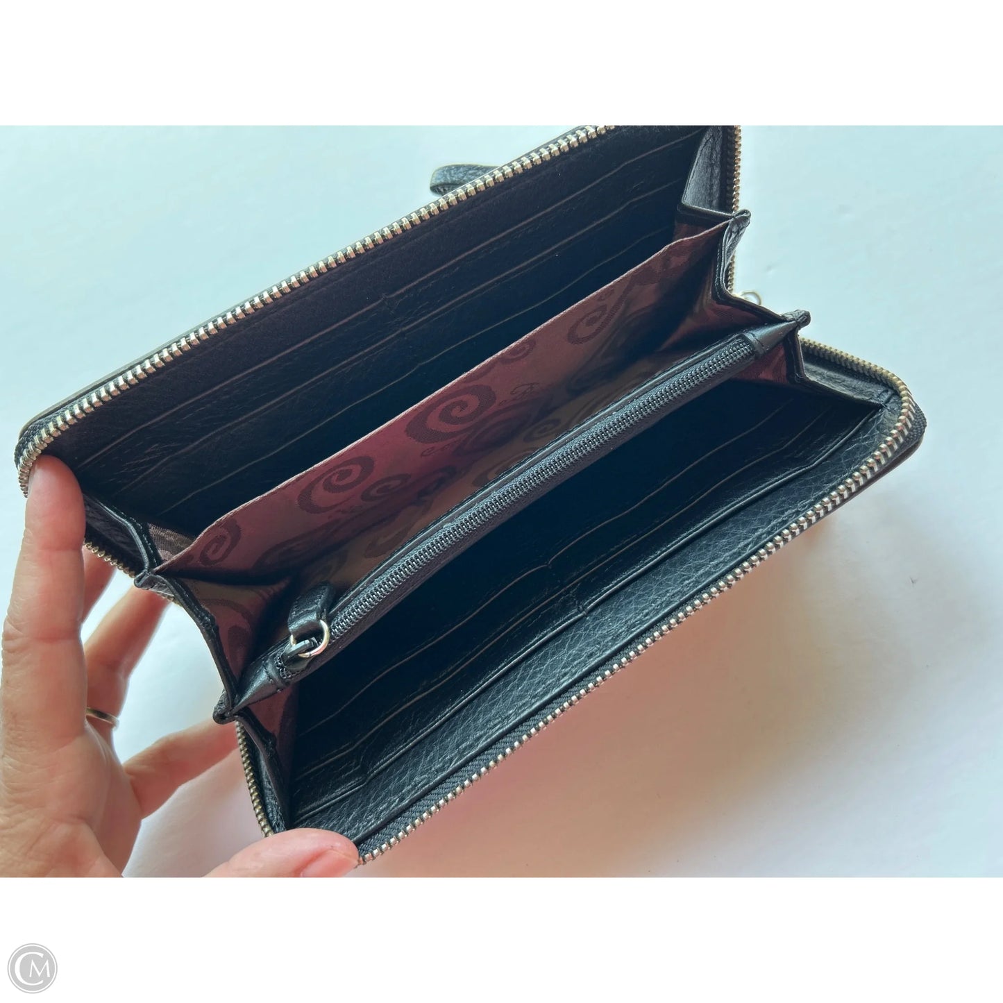 Wallet Leather By Brighton, Size: Medium