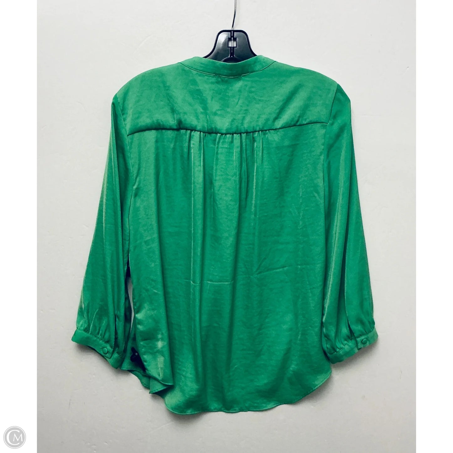 Top Long Sleeve By Vince Camuto In Green, Size: M