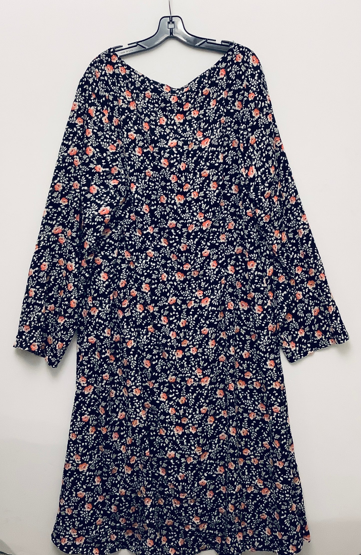 Dress Casual Maxi By Pretty Little Thing In Floral Print, Size: 2x