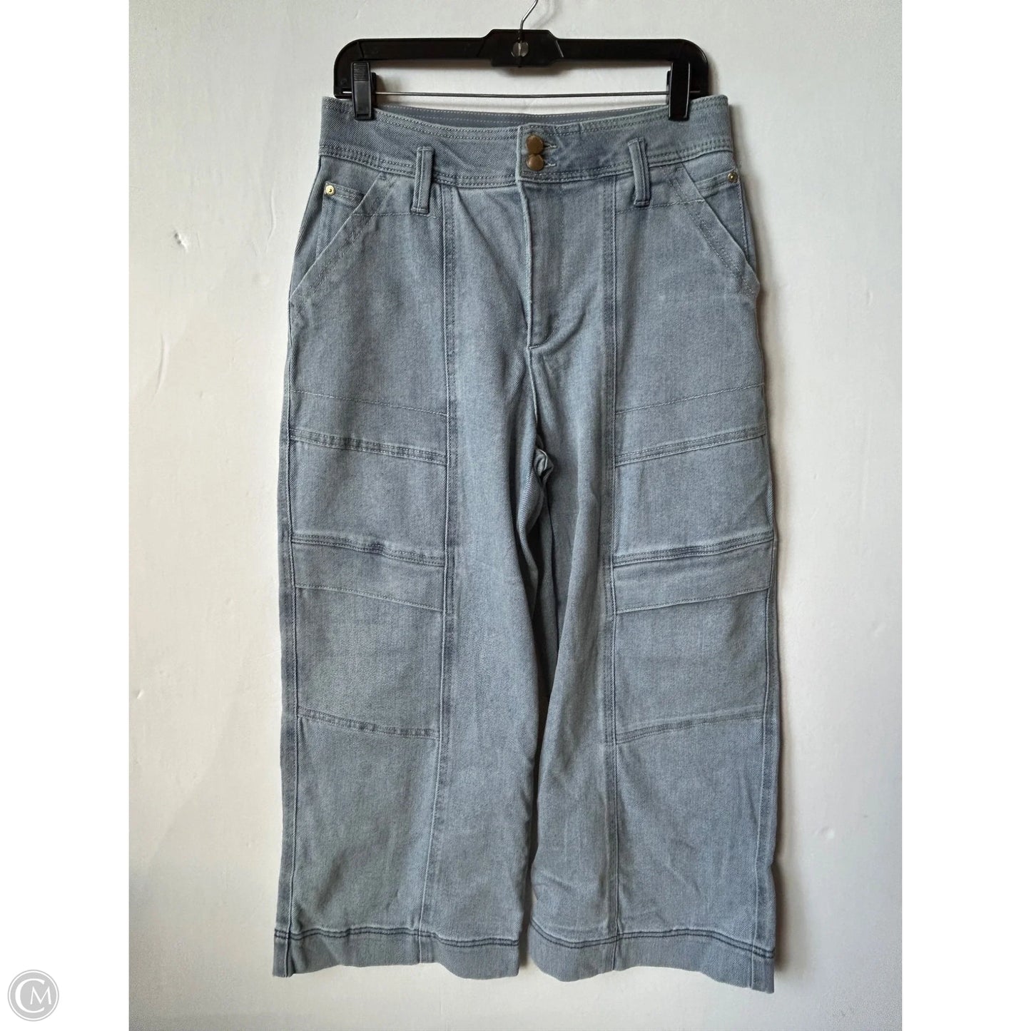 Jeans Wide Leg By Democracy In Blue Denim, Size: 10