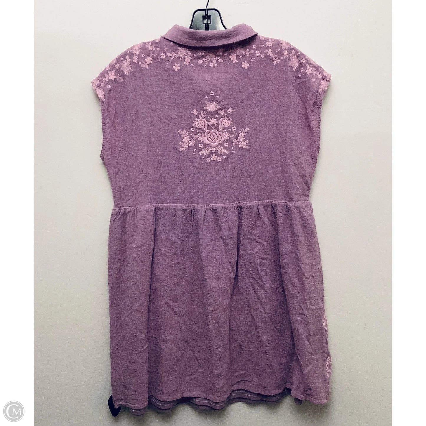 Dress Casual Midi By Savanna Jane In Purple, Size: M
