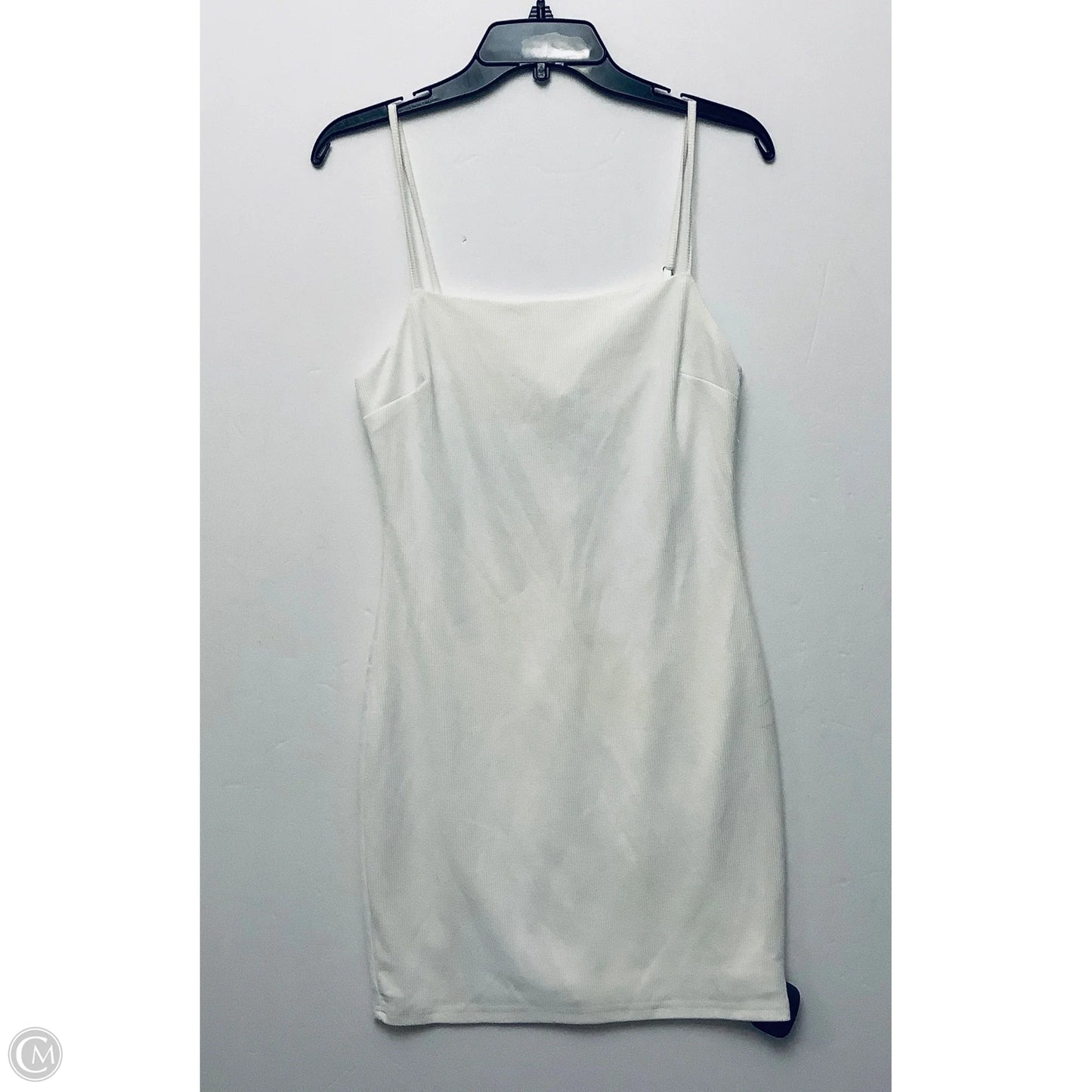 Dress Casual Midi By Cmc In White, Size: L