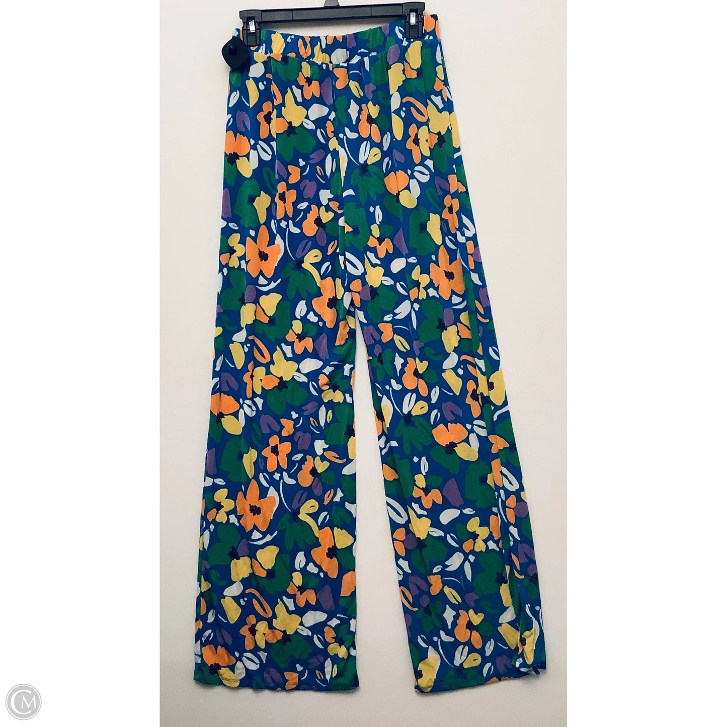 Pants Wide Leg By Cmc In Floral Print, Size: M