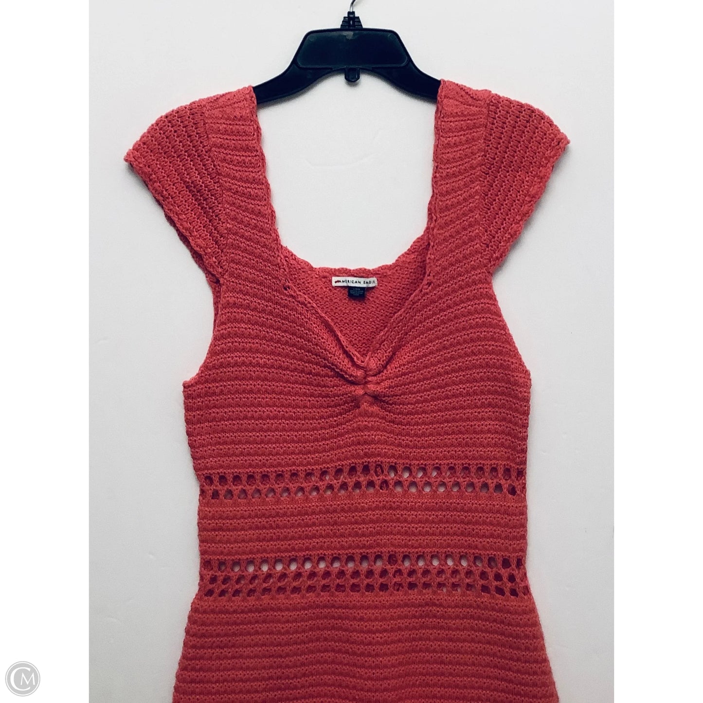 Dress Casual Midi By American Eagle In Pink, Size: L