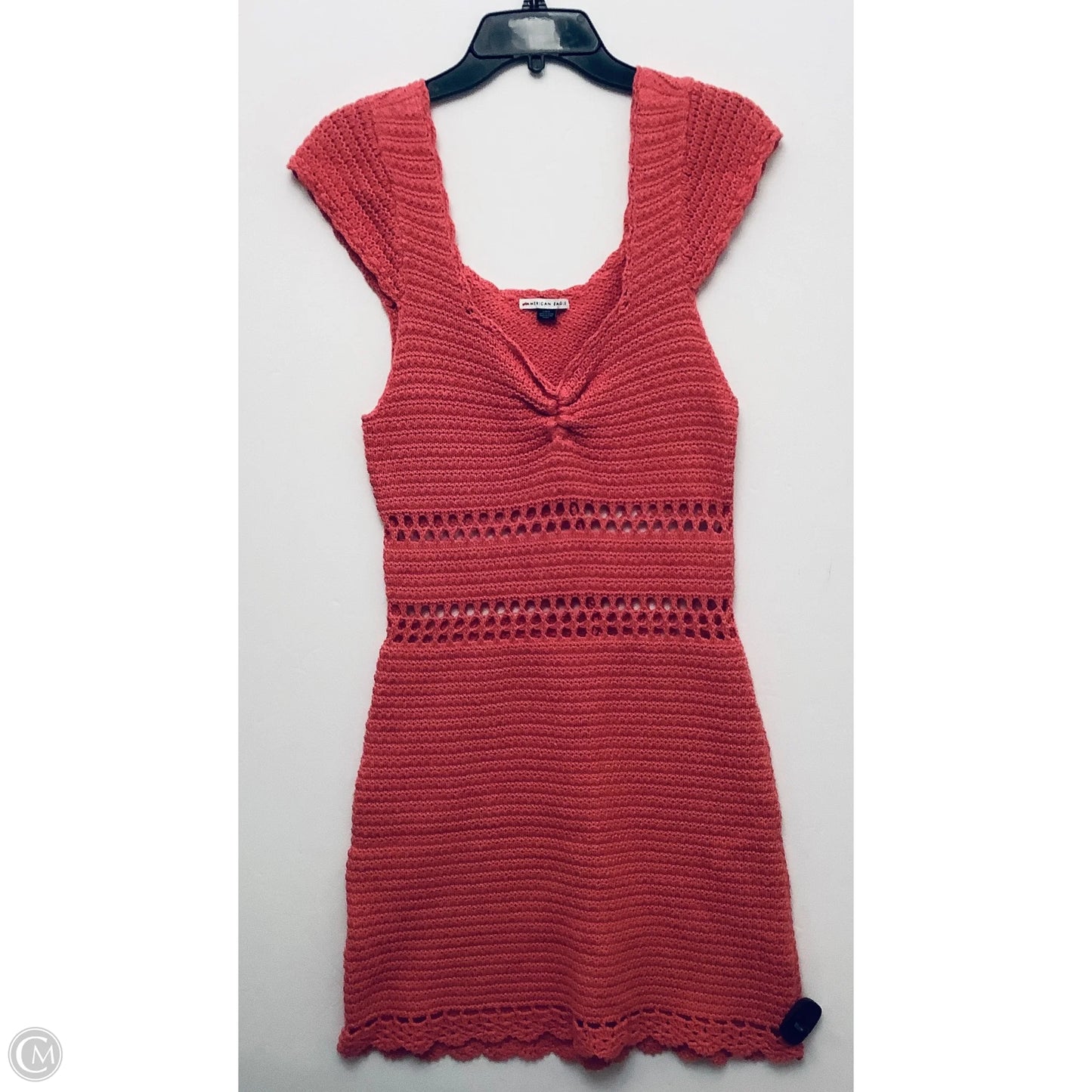 Dress Casual Midi By American Eagle In Pink, Size: L