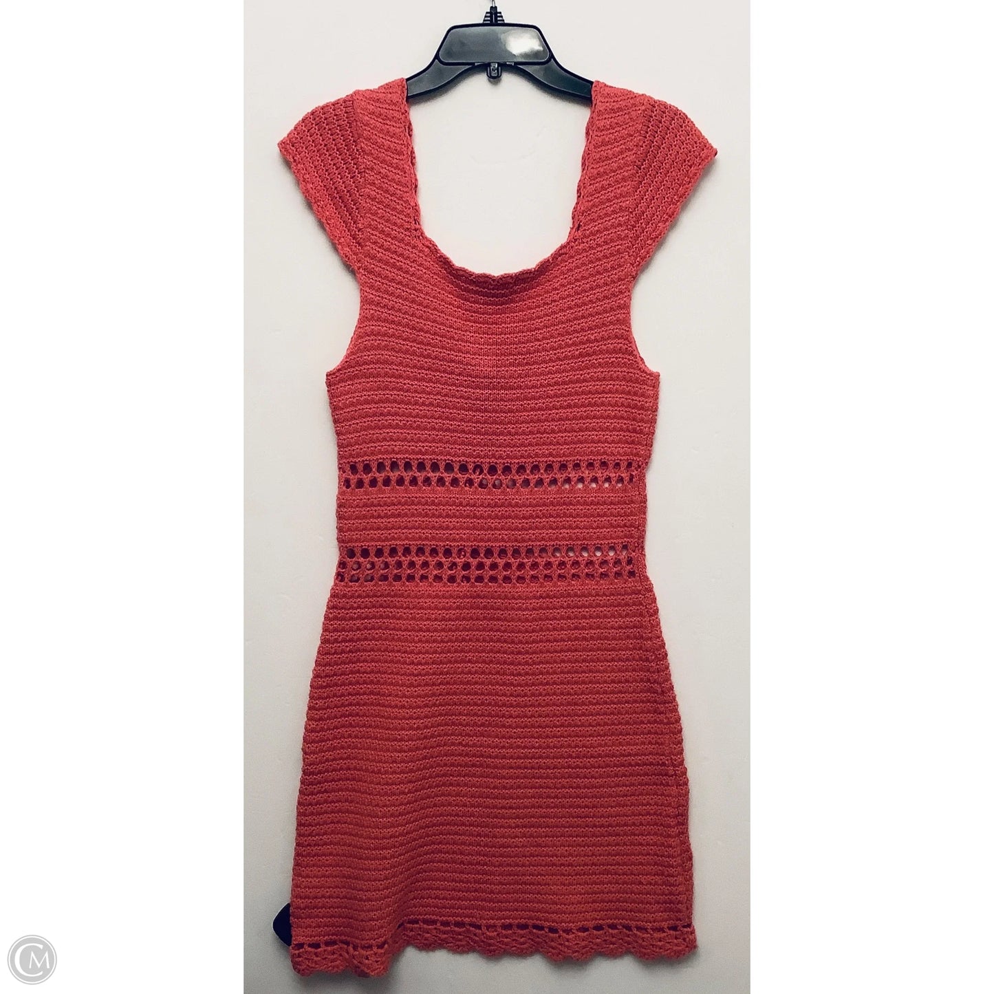 Dress Casual Midi By American Eagle In Pink, Size: L