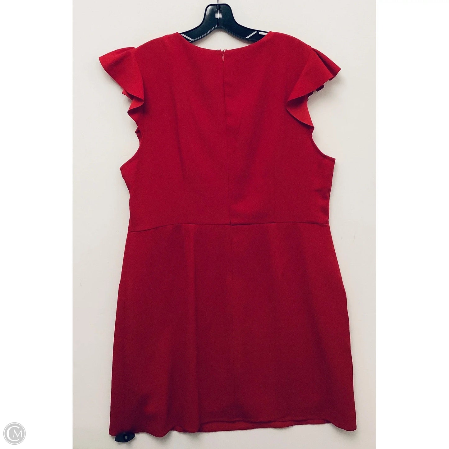 Dress Work By She + Sky In Red, Size: 2x