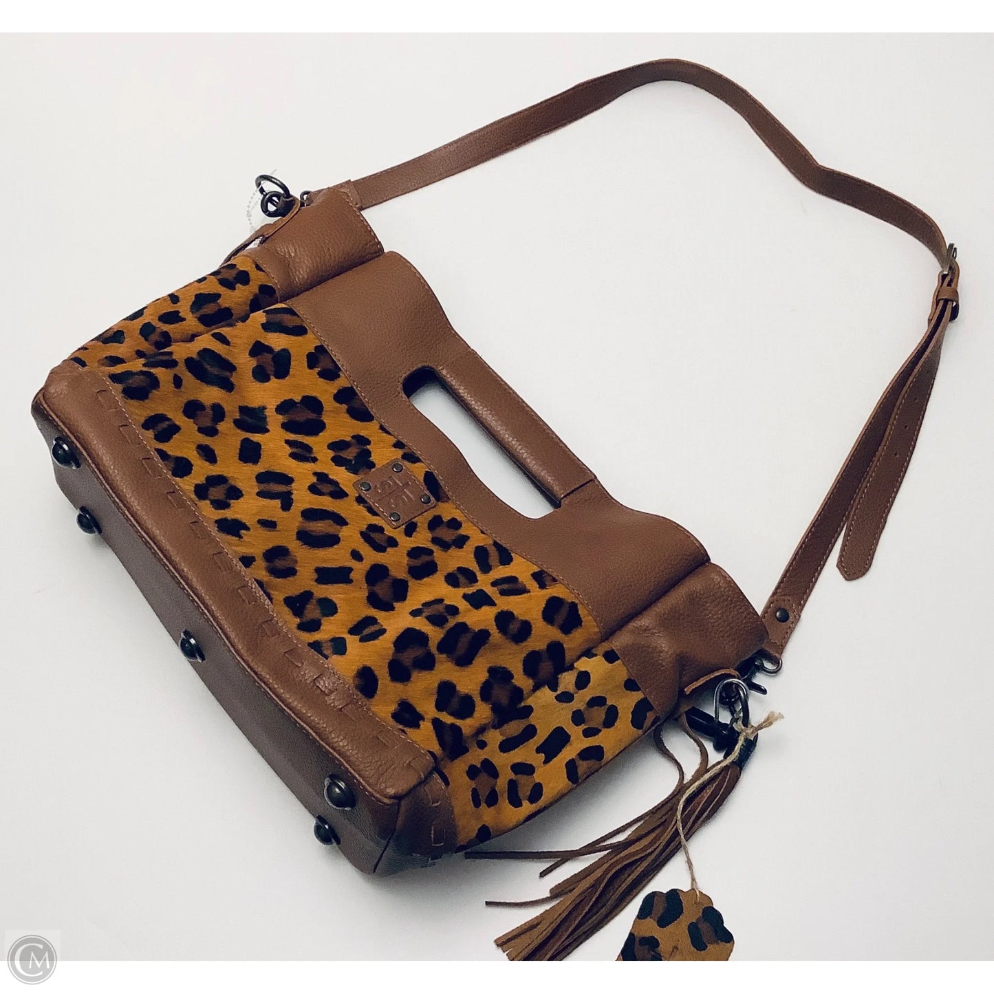 Tote Leather By Cmc, Size: Large