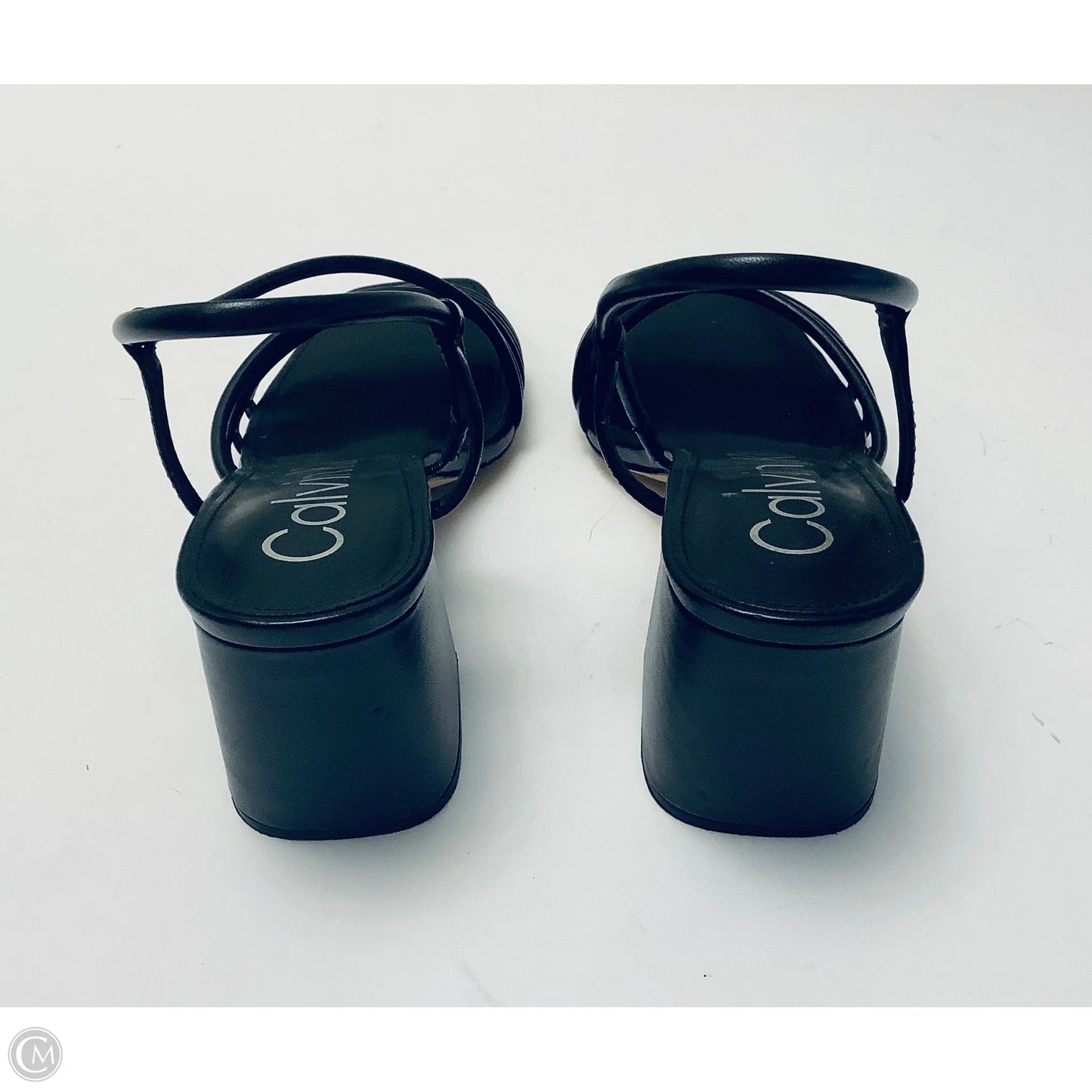 Shoes Heels Block By Calvin Klein In Black, Size: 11