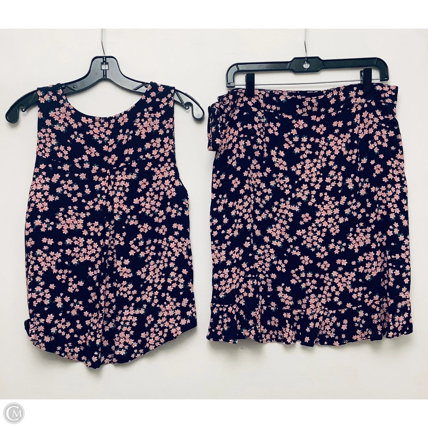 Skirt Set 2pc By Draper James Rsvp In Floral Print, Size: L