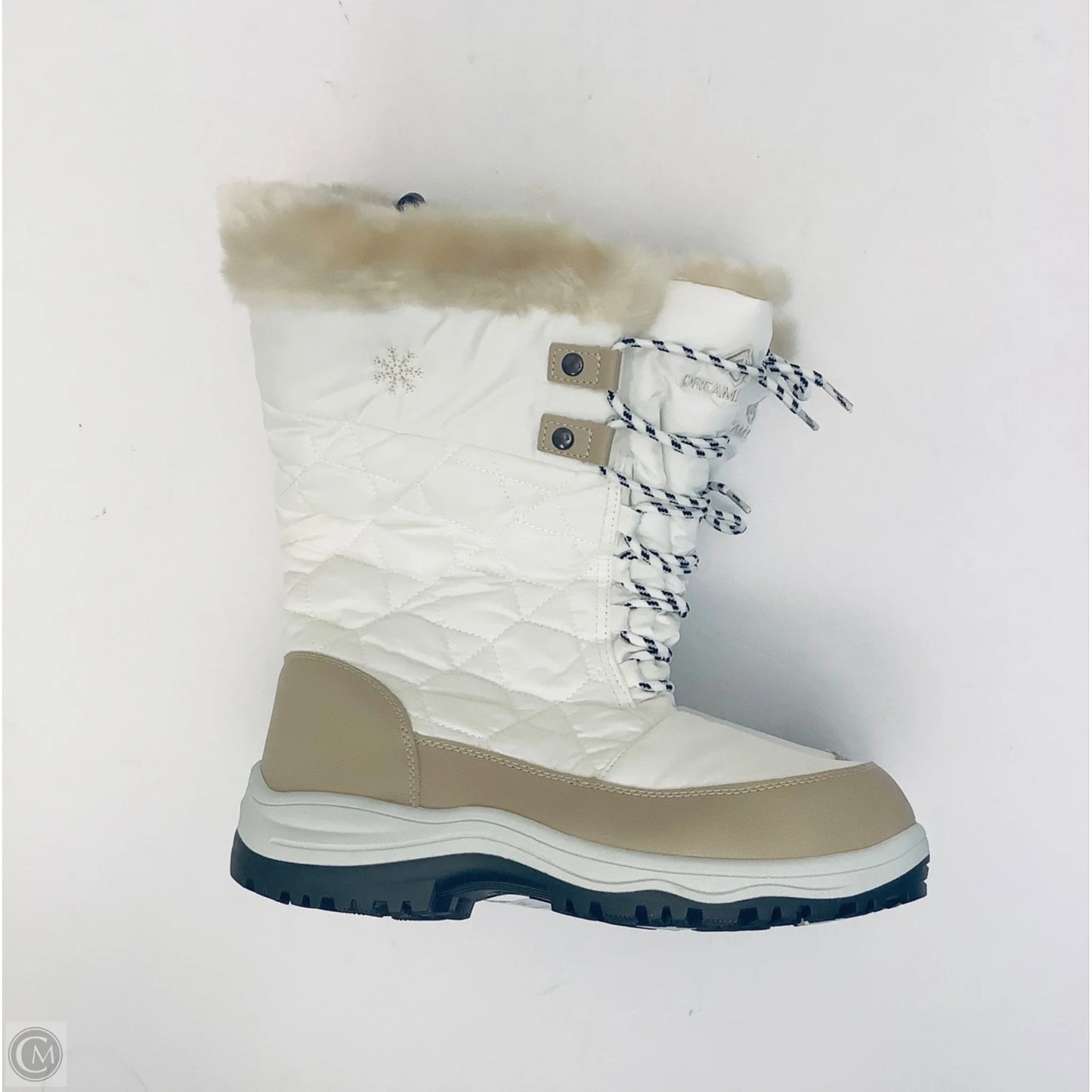 Boots Snow By Clothes Mentor In White, Size: 10