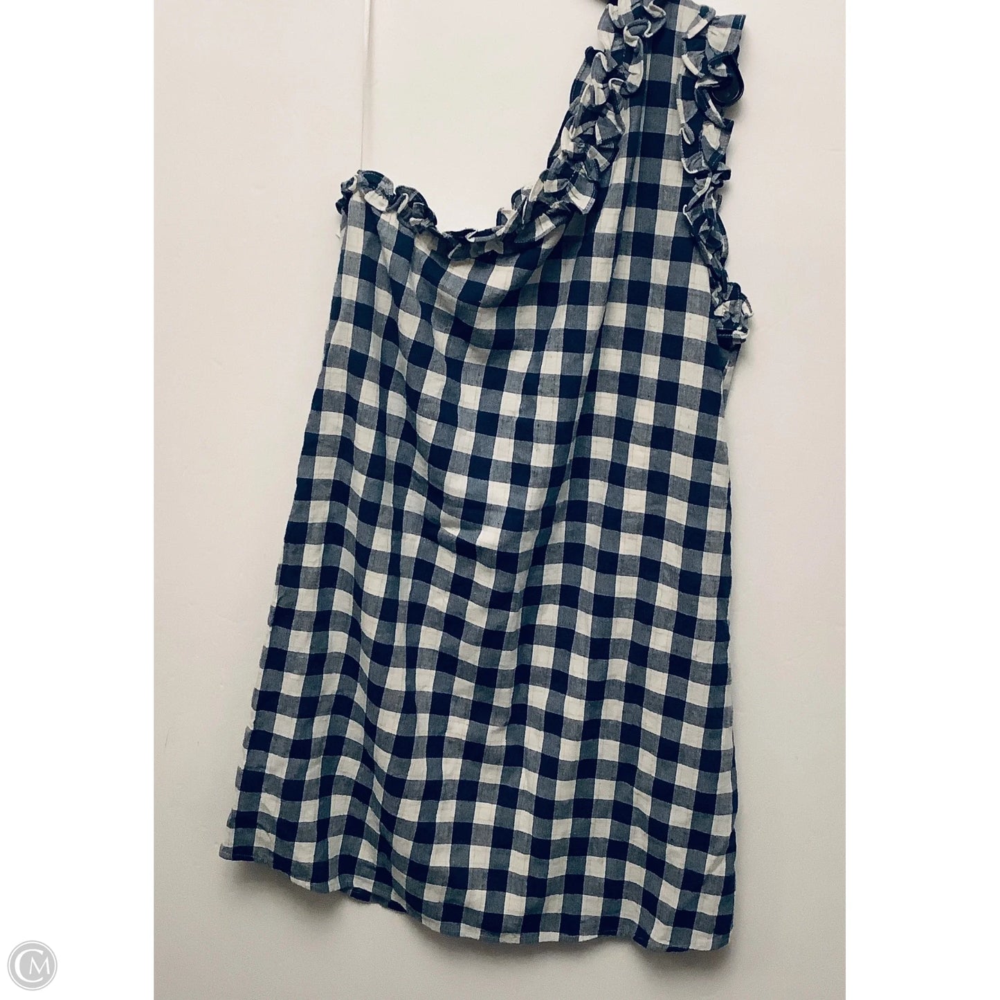 Dress Casual Midi By Entro In Checkered Pattern, Size: L