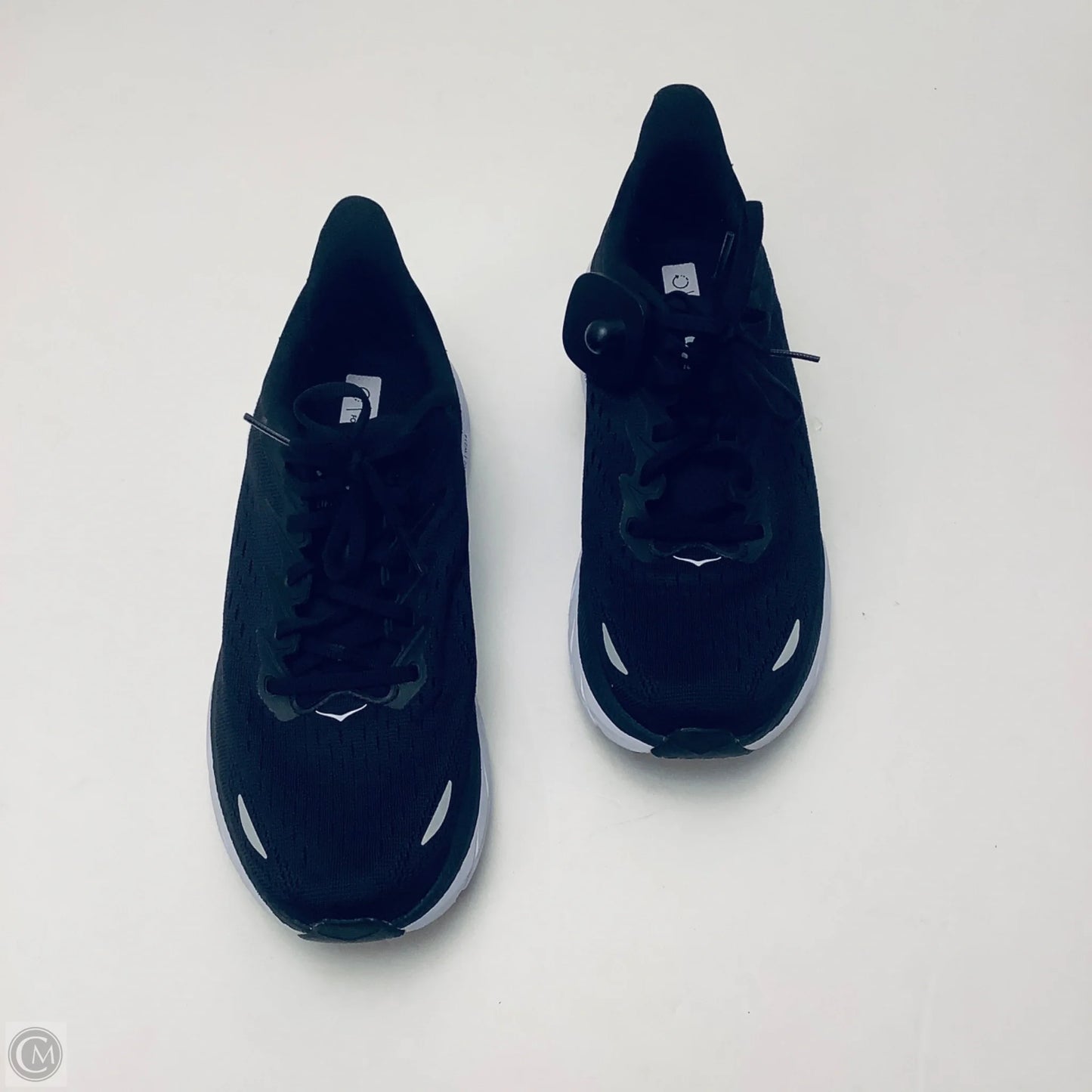 Shoes Athletic By Hoka In Black & White, Size: 9