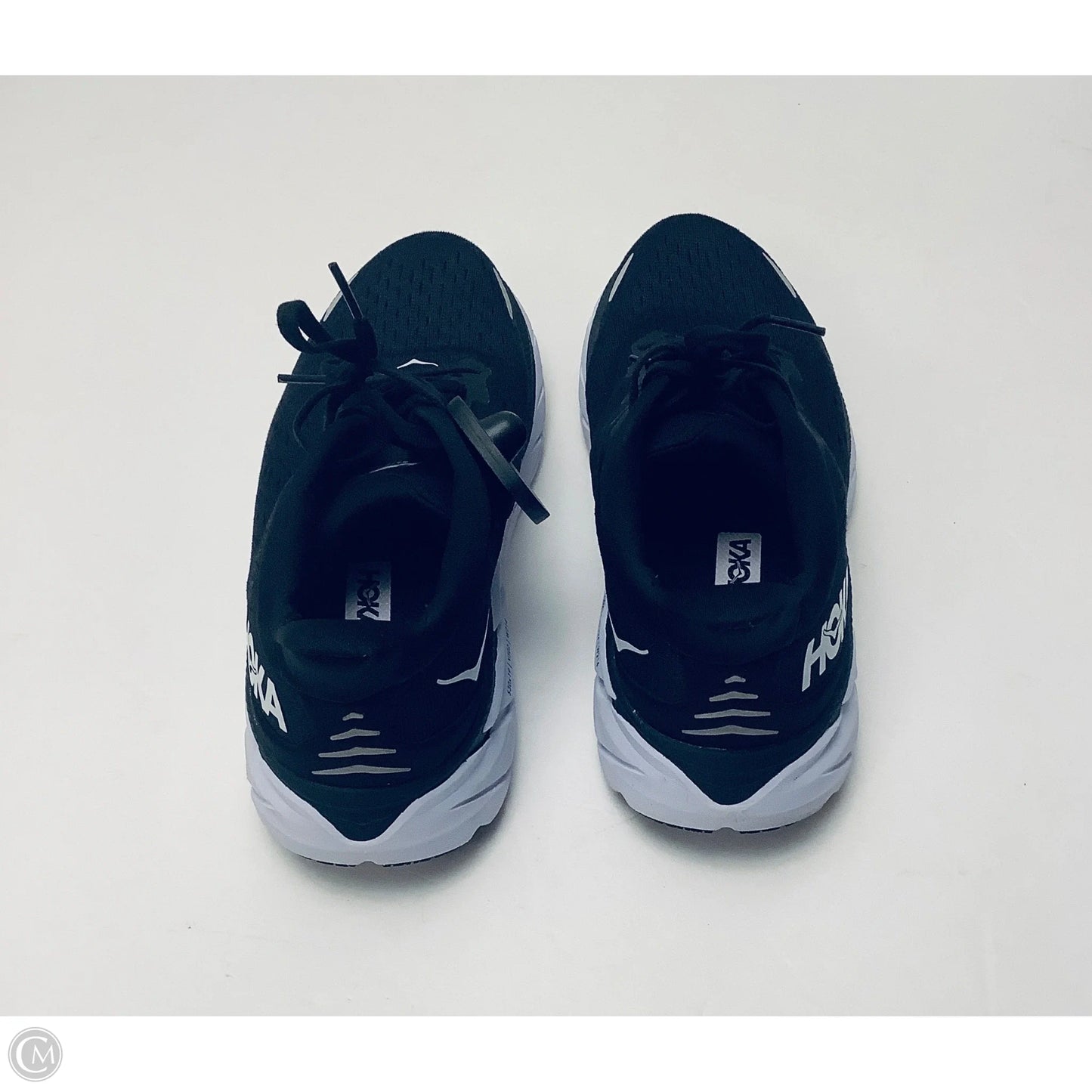 Shoes Athletic By Hoka In Black & White, Size: 9