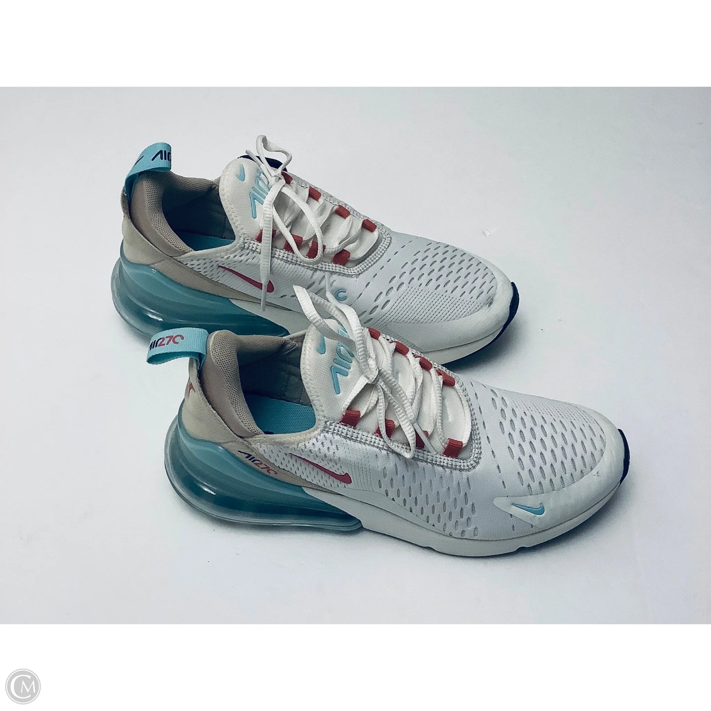 Shoes Athletic By Nike In Blue & White, Size: 9