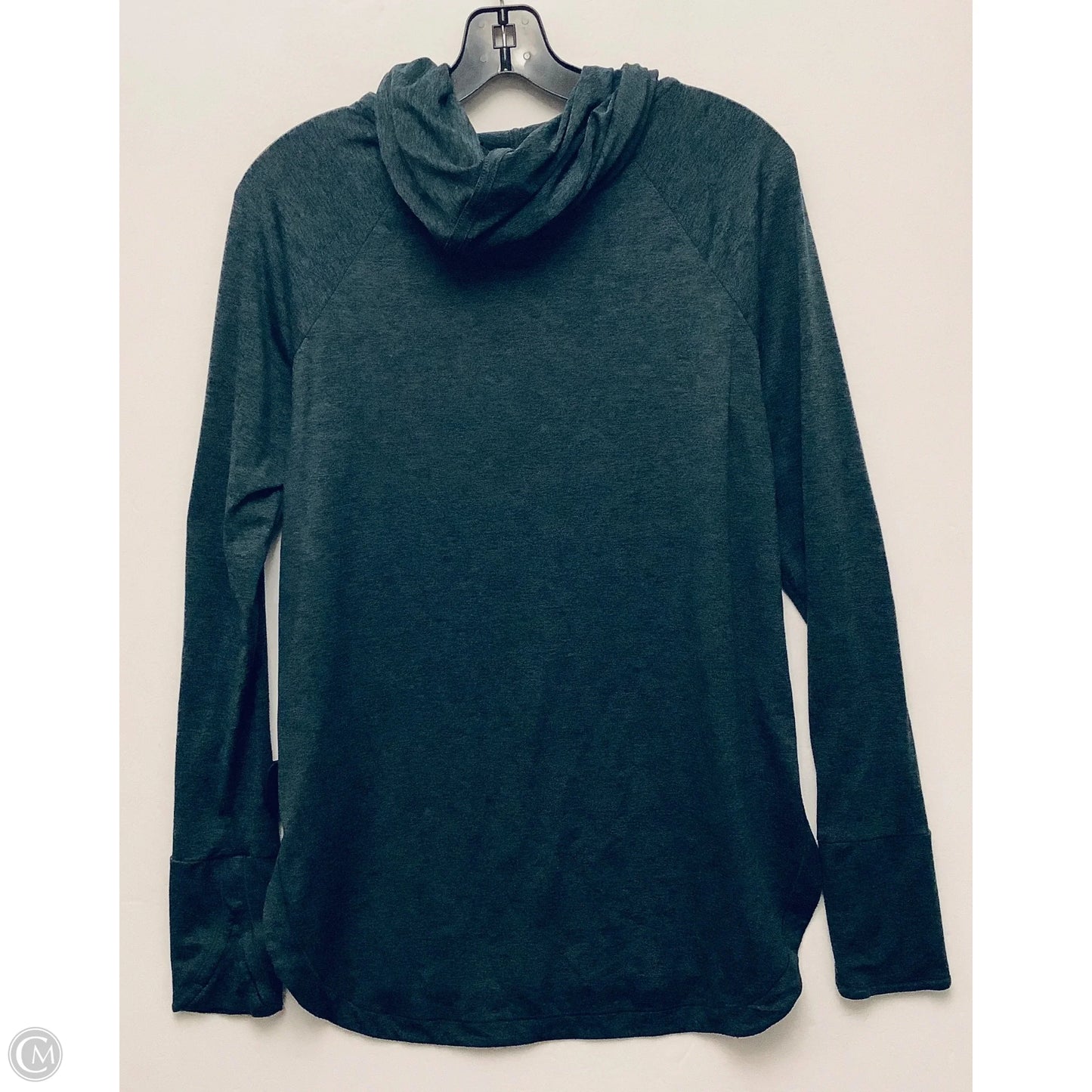 Athletic Top Long Sleeve Hoodie By Athleta In Blue, Size: M