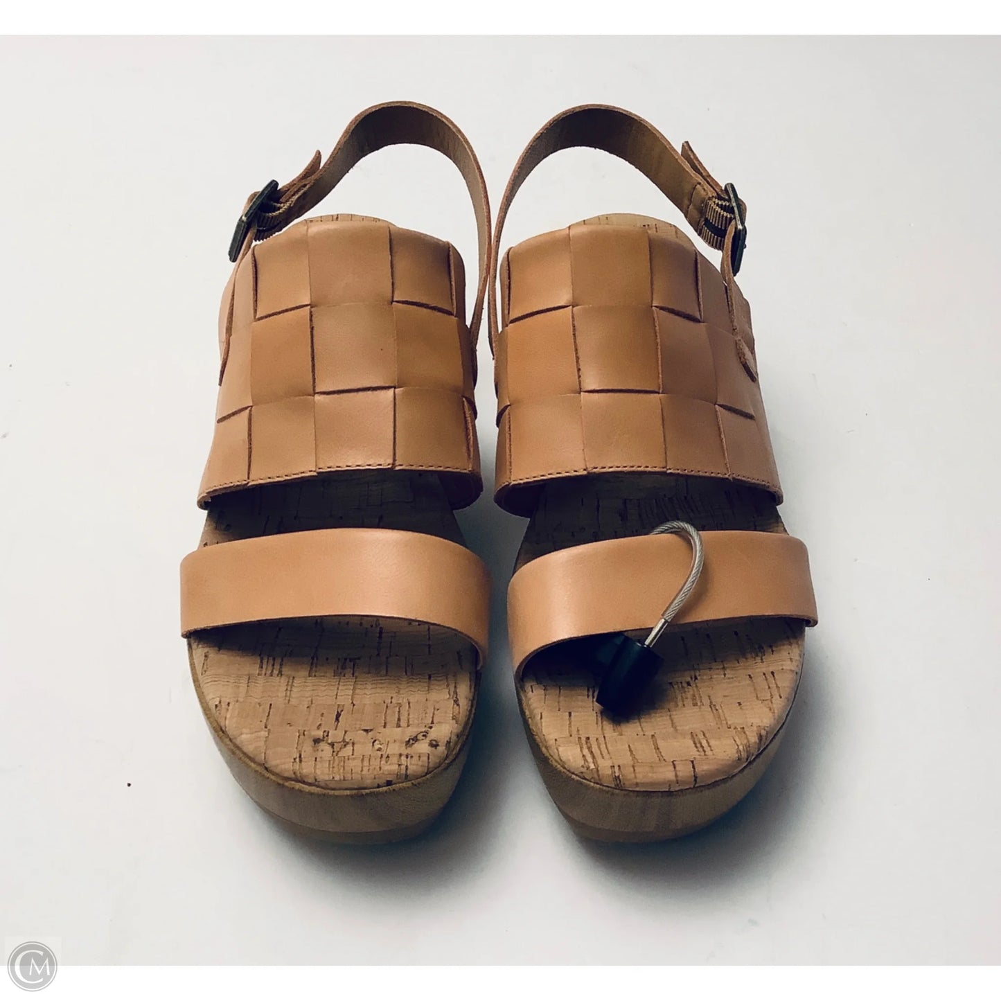 Sandals Heels Platform By Korks In Tan, Size: 10