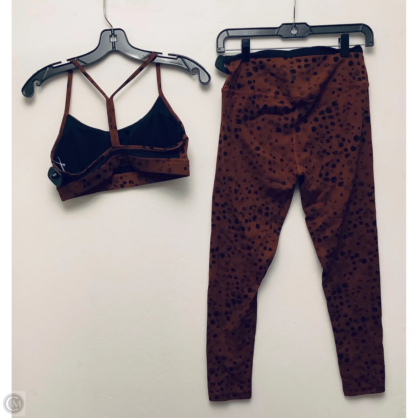 Athletic Pants 2pc By Clothes Mentor In Orange, Size: S