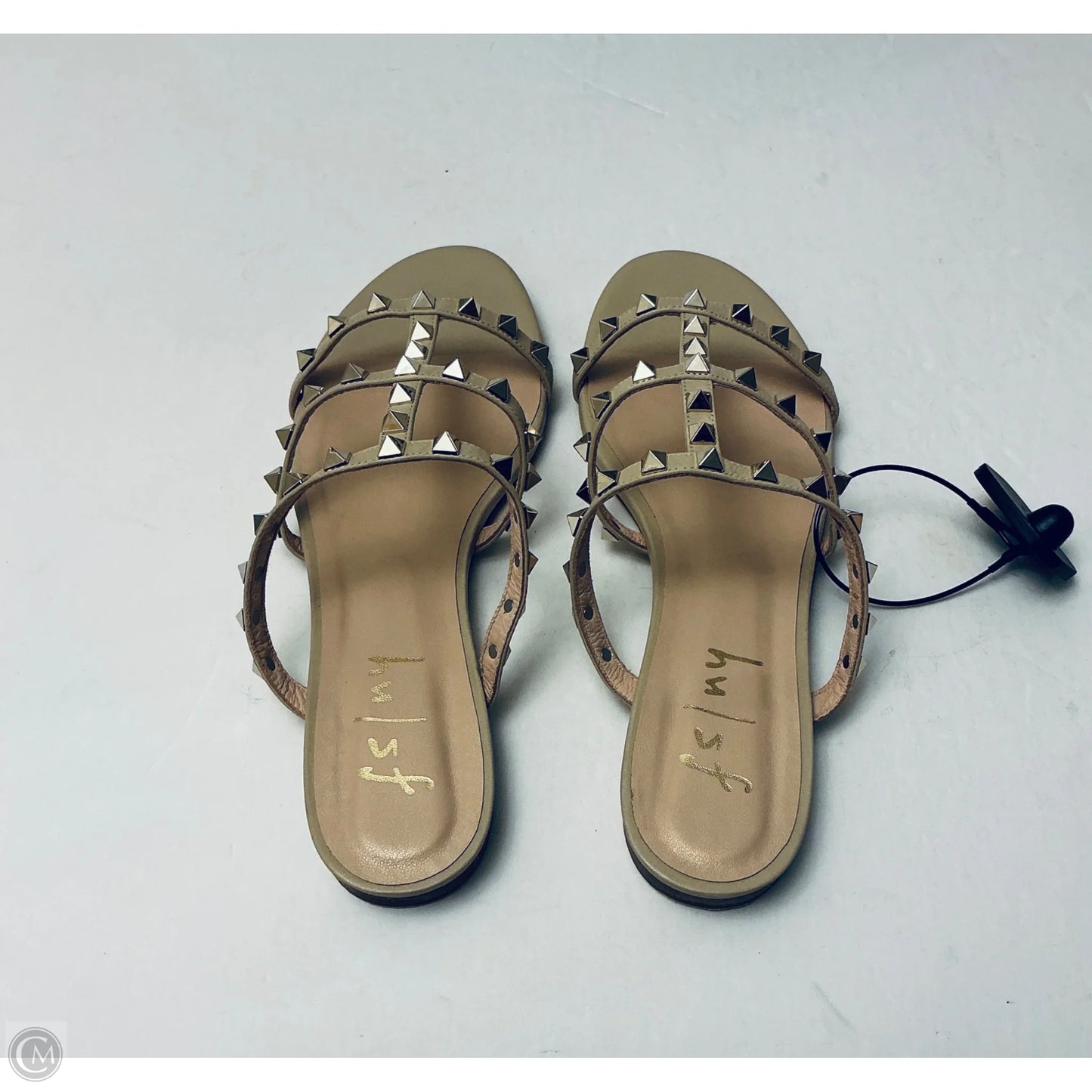 Sandals Flats By Cma In Beige, Size: 9