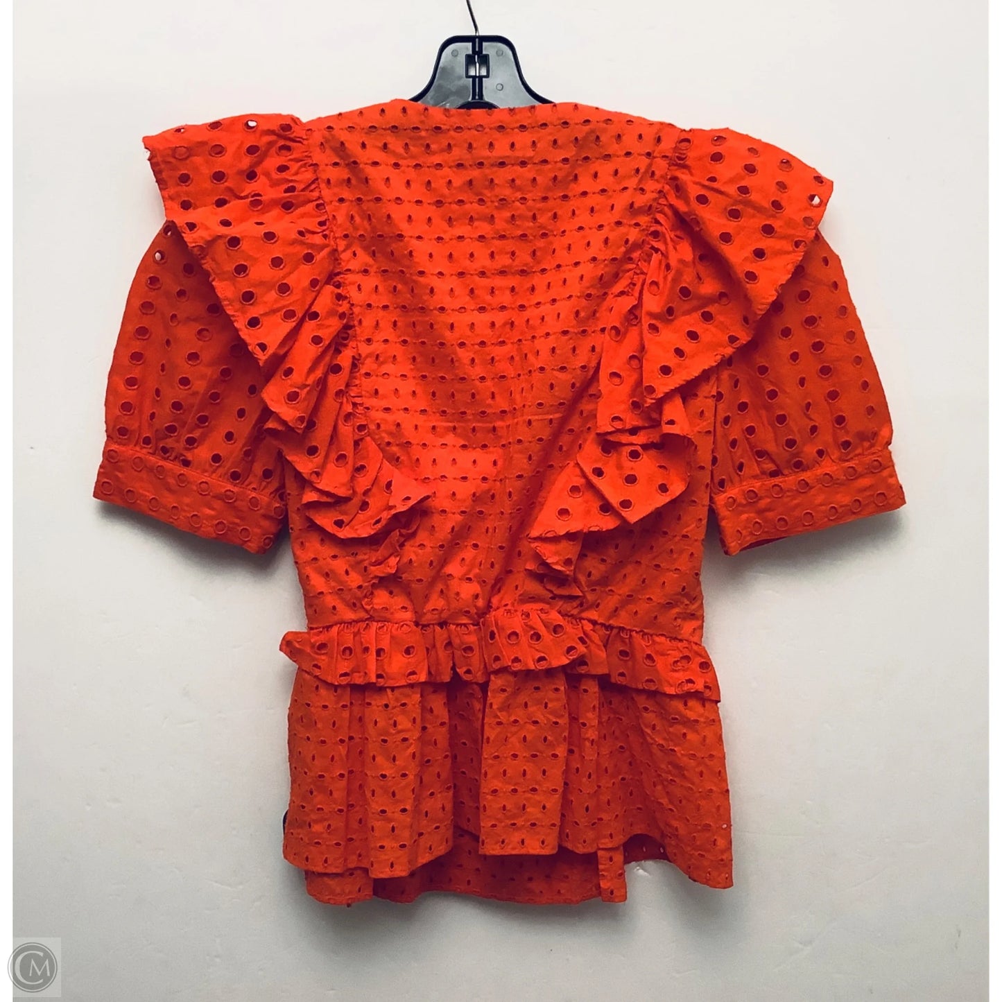 Top Short Sleeve By J. Crew In Orange, Size: S