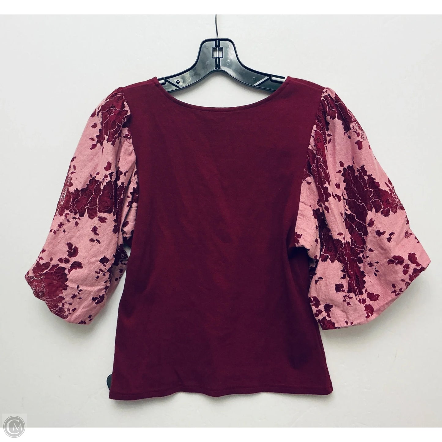 Top Short Sleeve By Dolan Left Coast In Pink & Purple, Size: M