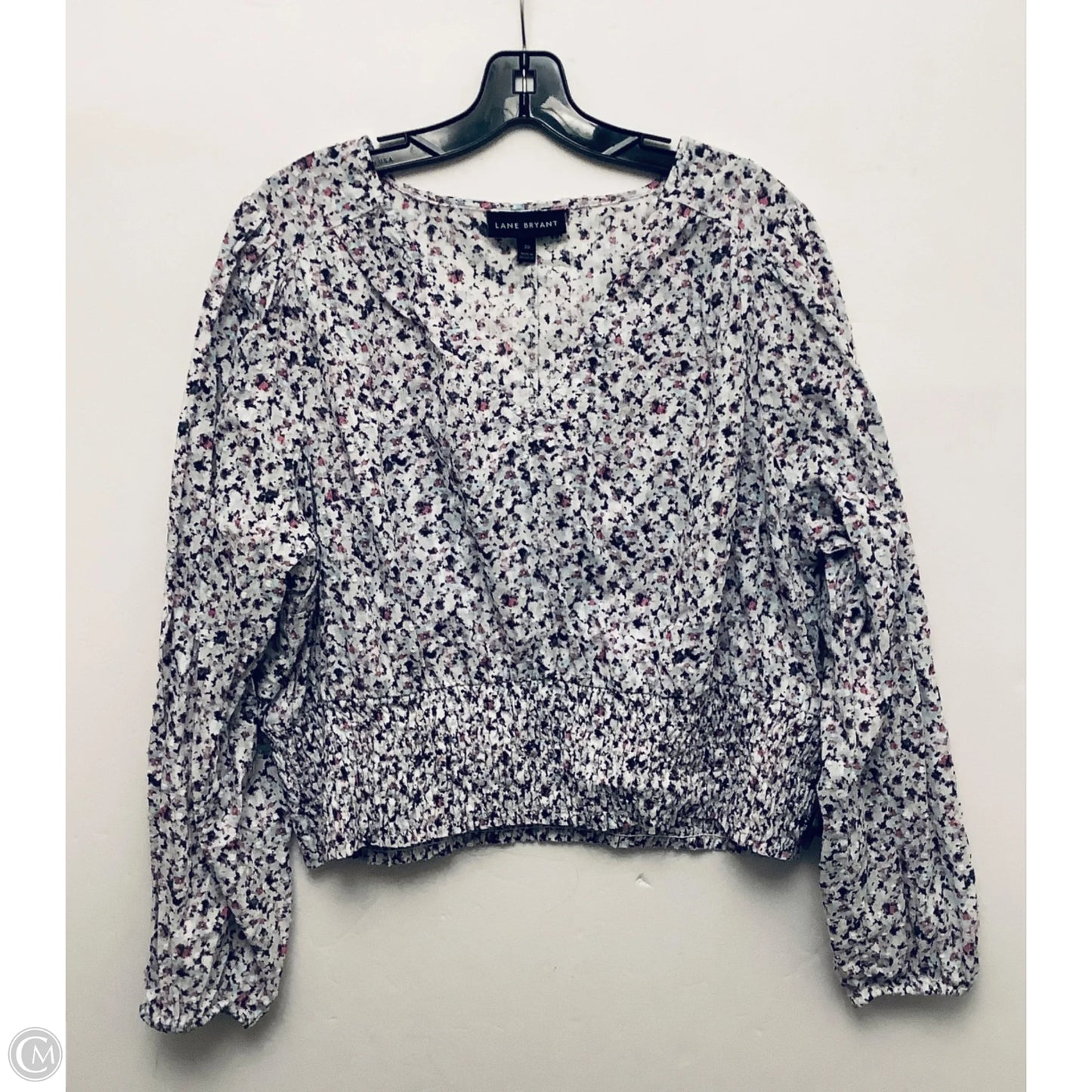 Top Long Sleeve By Lane Bryant In Floral Print, Size: 1x