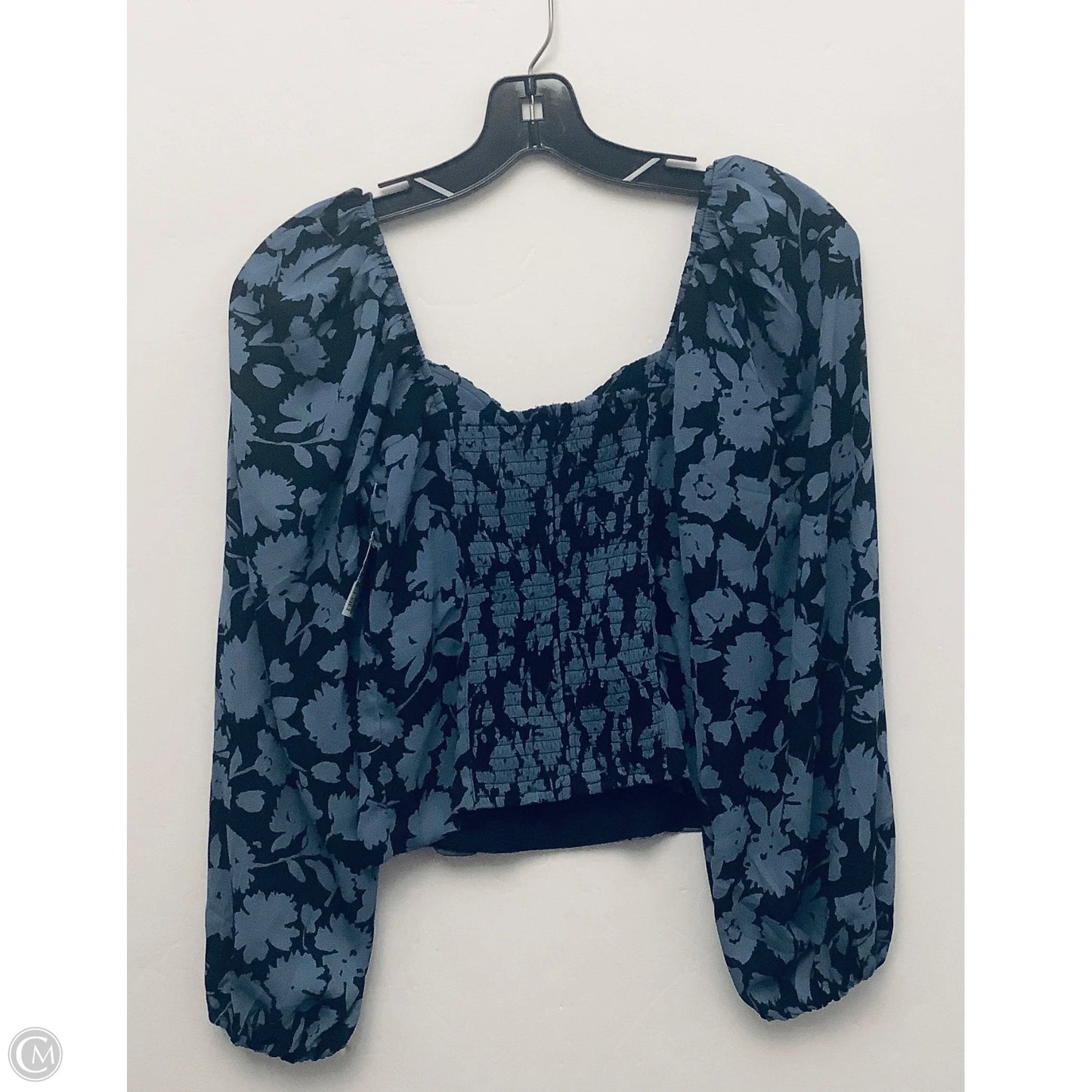 Top Long Sleeve By Abercrombie And Fitch In Black, Size: S