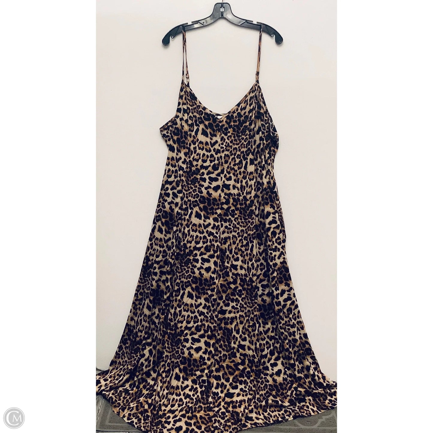 Dress Casual Maxi By Ava & Viv In Animal Print, Size: 2x
