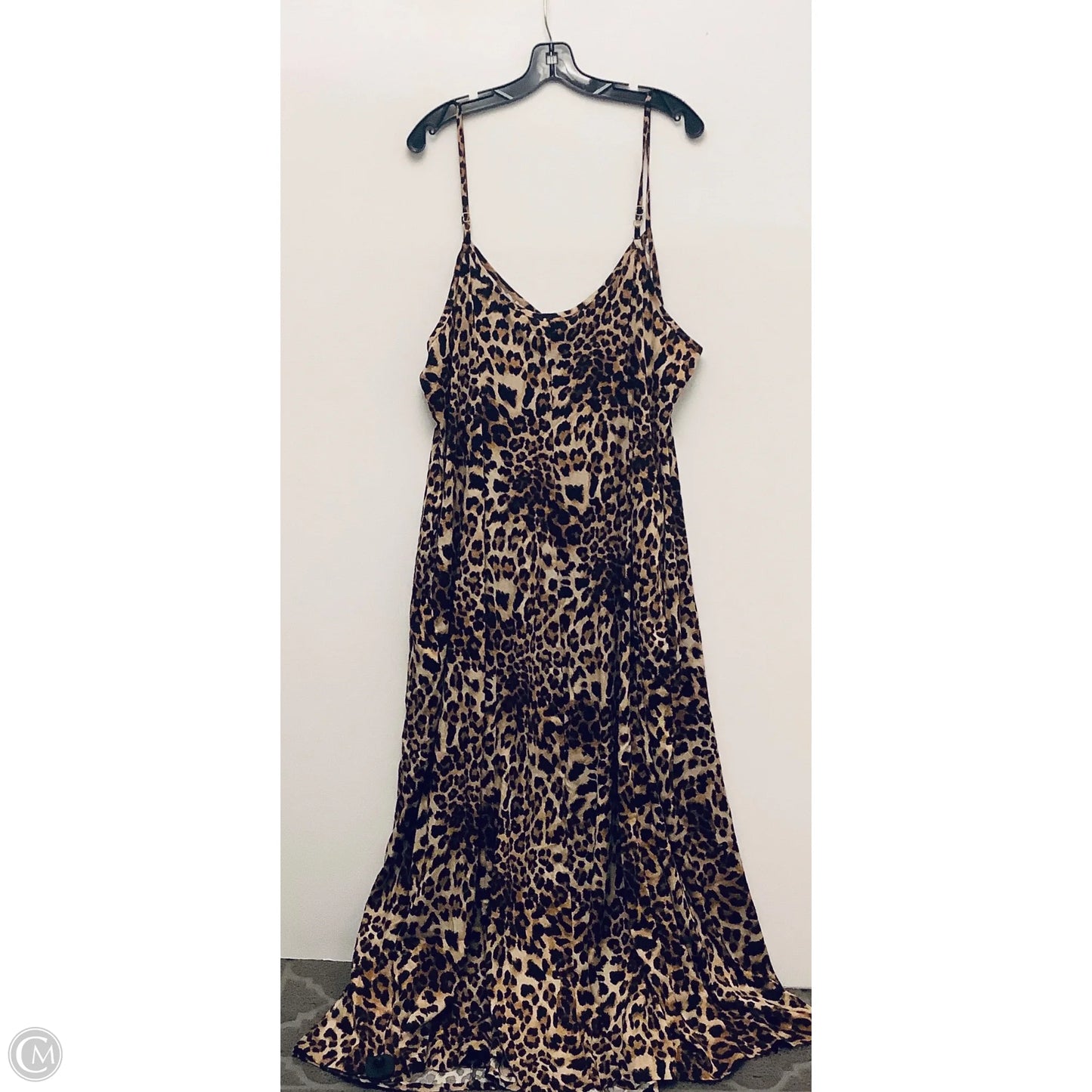 Dress Casual Maxi By Ava & Viv In Animal Print, Size: 2x