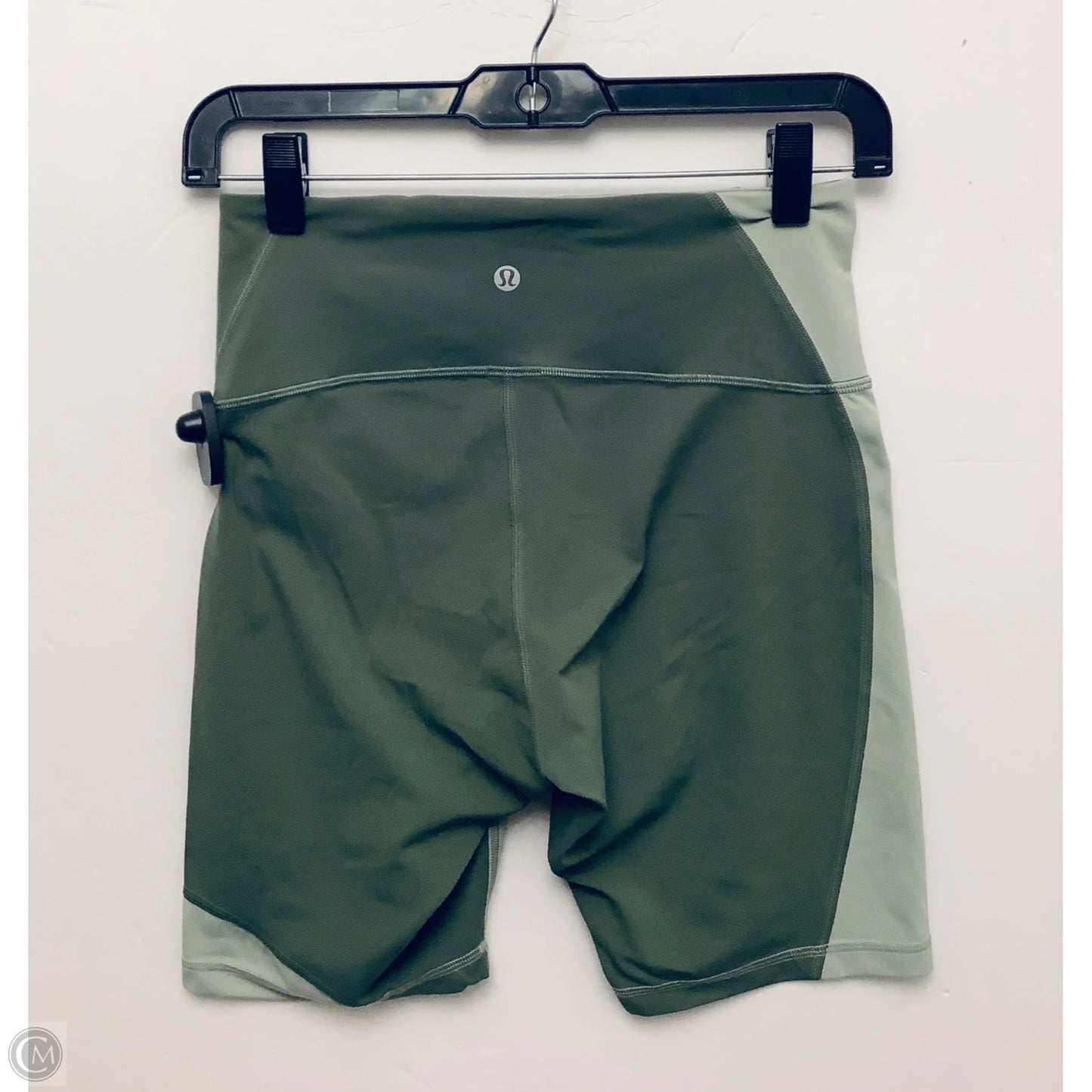 Athletic Shorts By Lululemon In Green, Size: 6