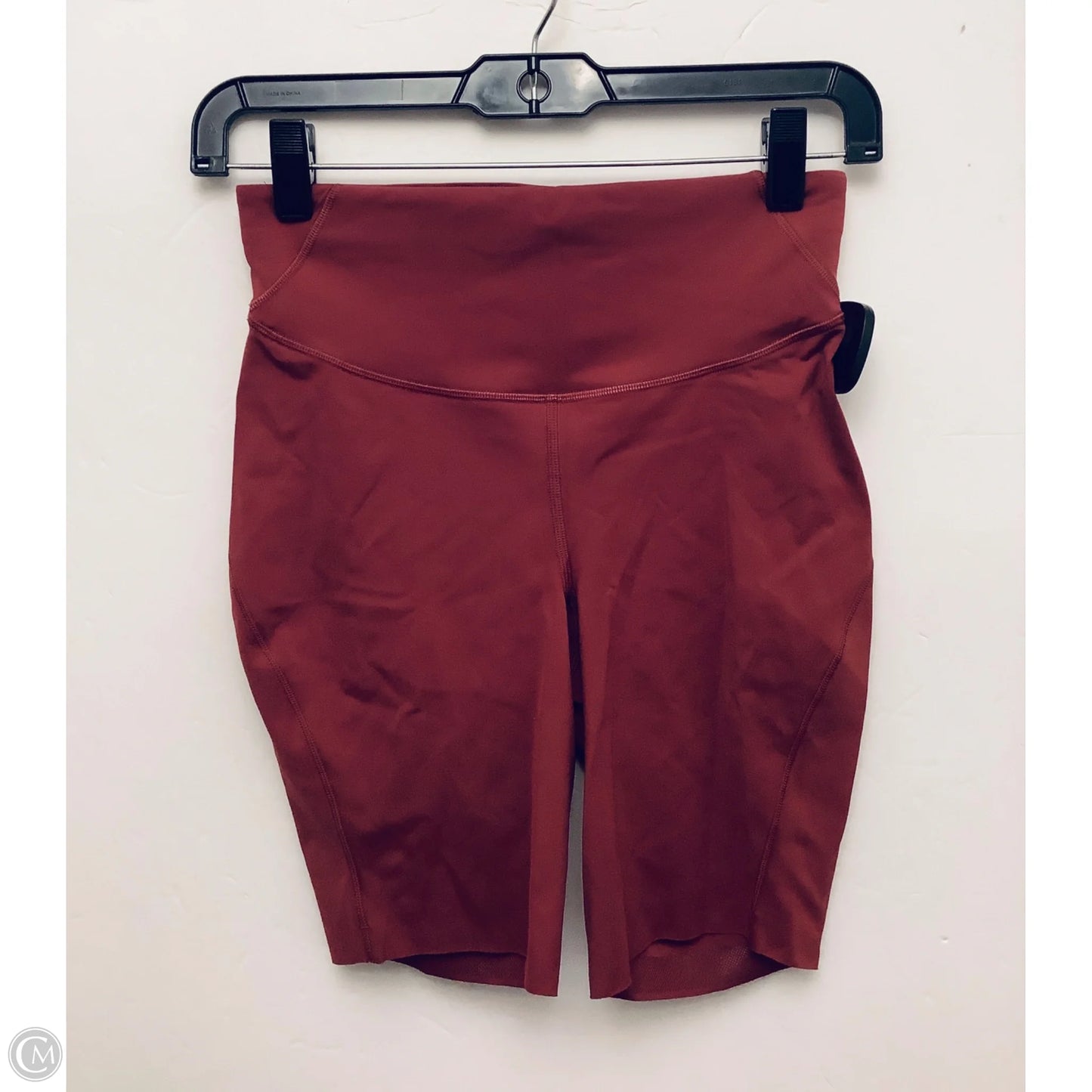 Athletic Shorts By Lululemon In Red, Size: 6