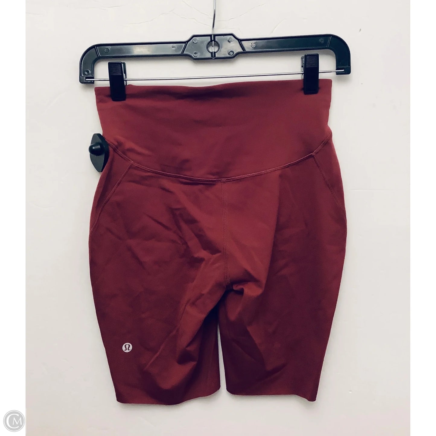 Athletic Shorts By Lululemon In Red, Size: 6