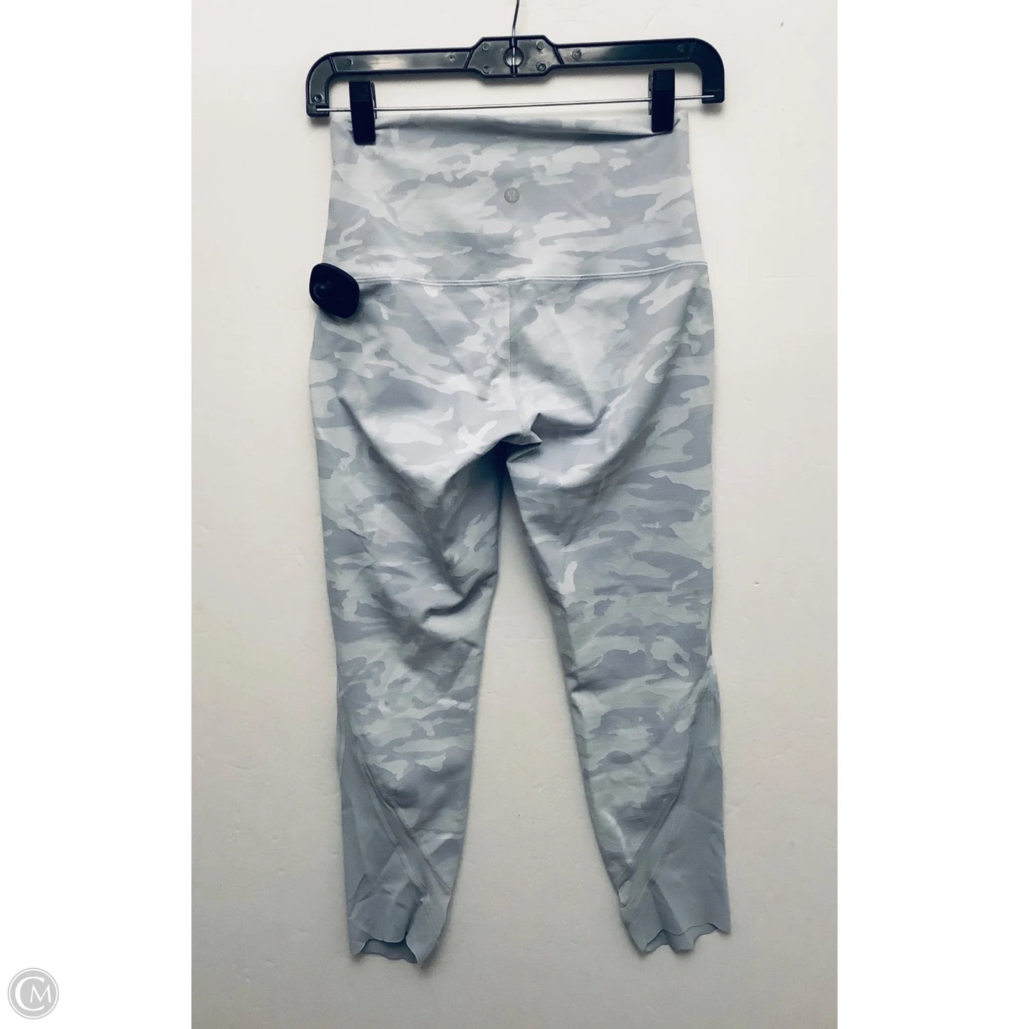 Athletic Leggings By Lululemon In Grey & White, Size: 6