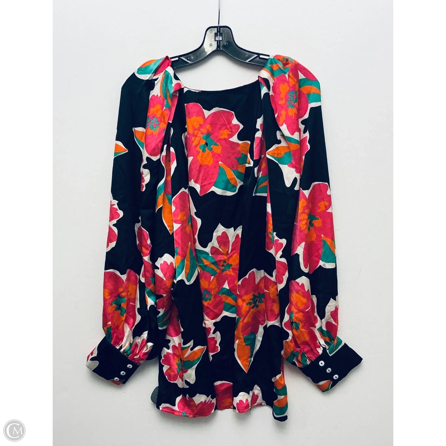 Top Long Sleeve By Entro In Multi-colored, Size: 2x