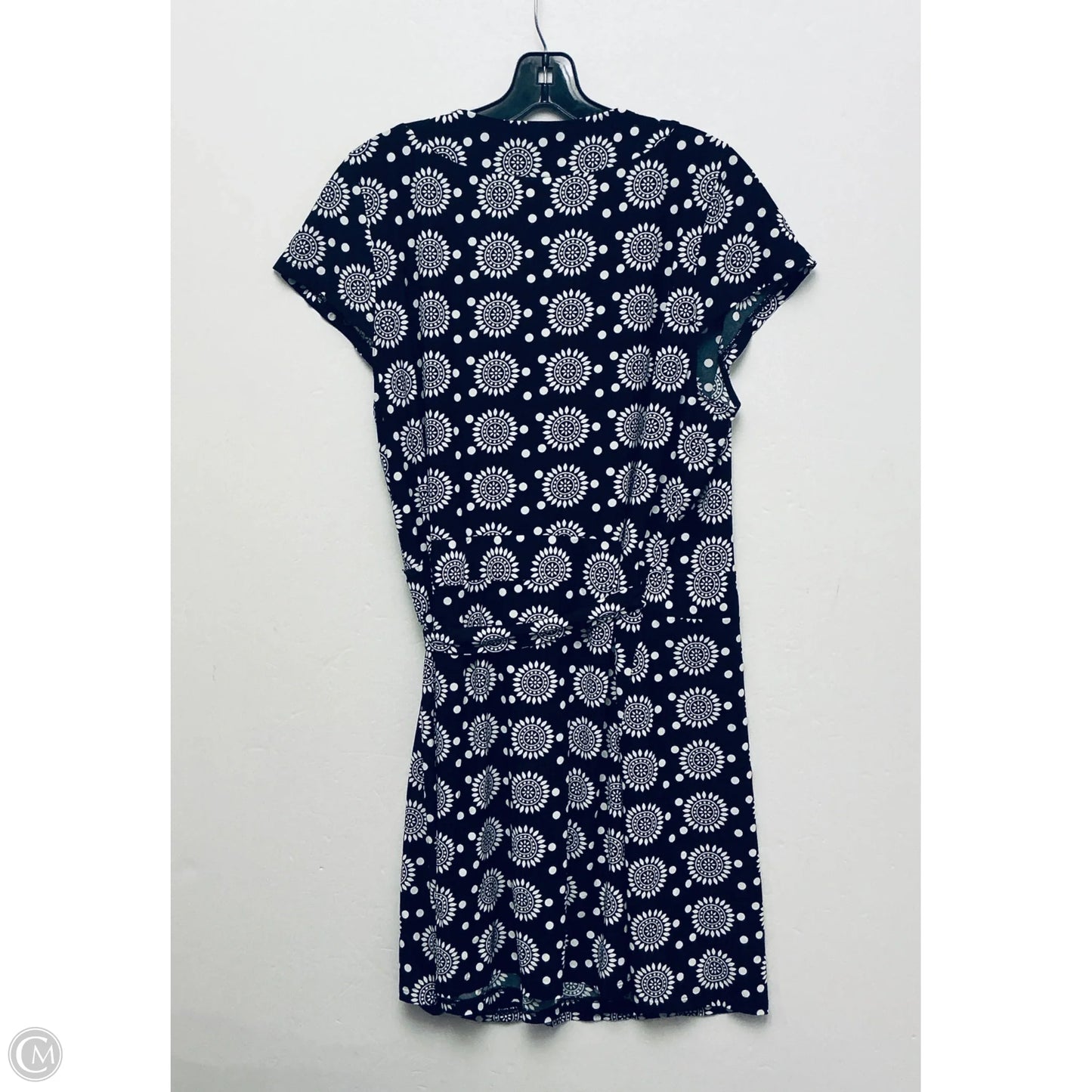 Dress Casual Midi By Boden In Black & White, Size: Xl