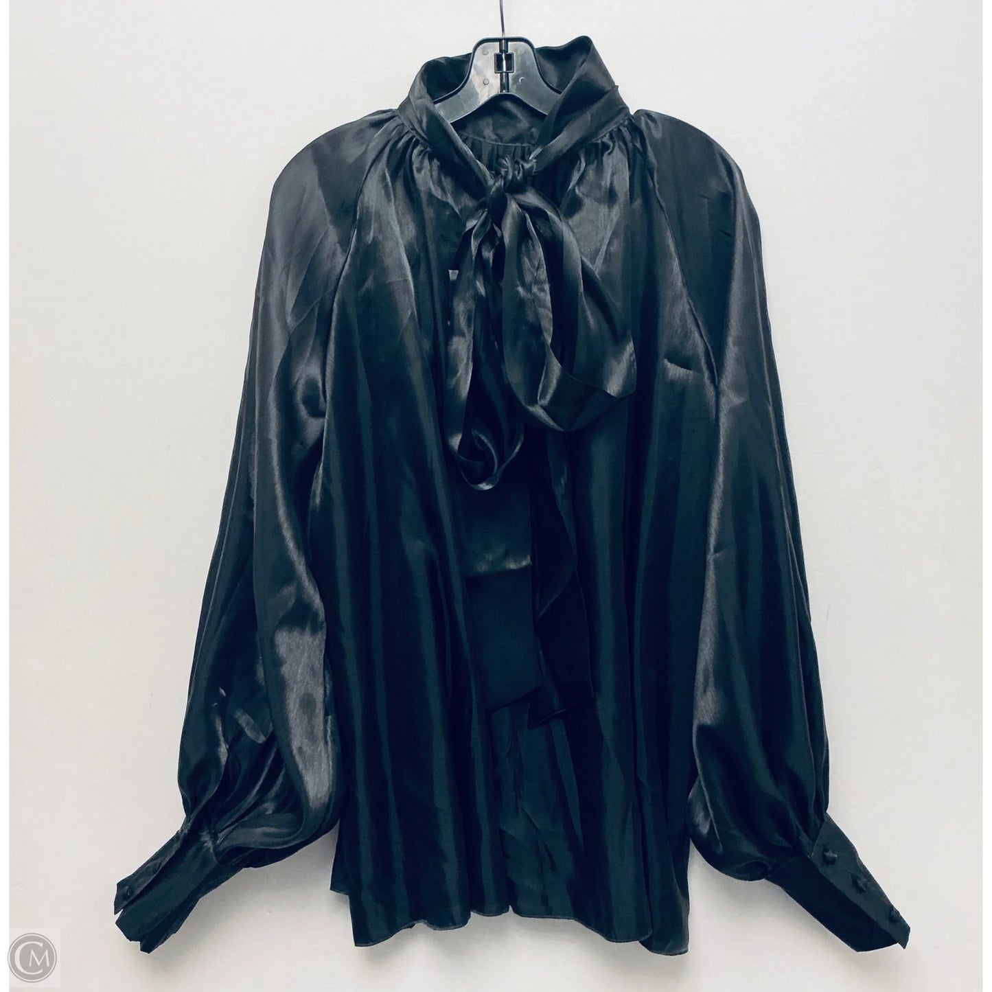 Top Long Sleeve By Clothes Mentor In Black, Size: Xl