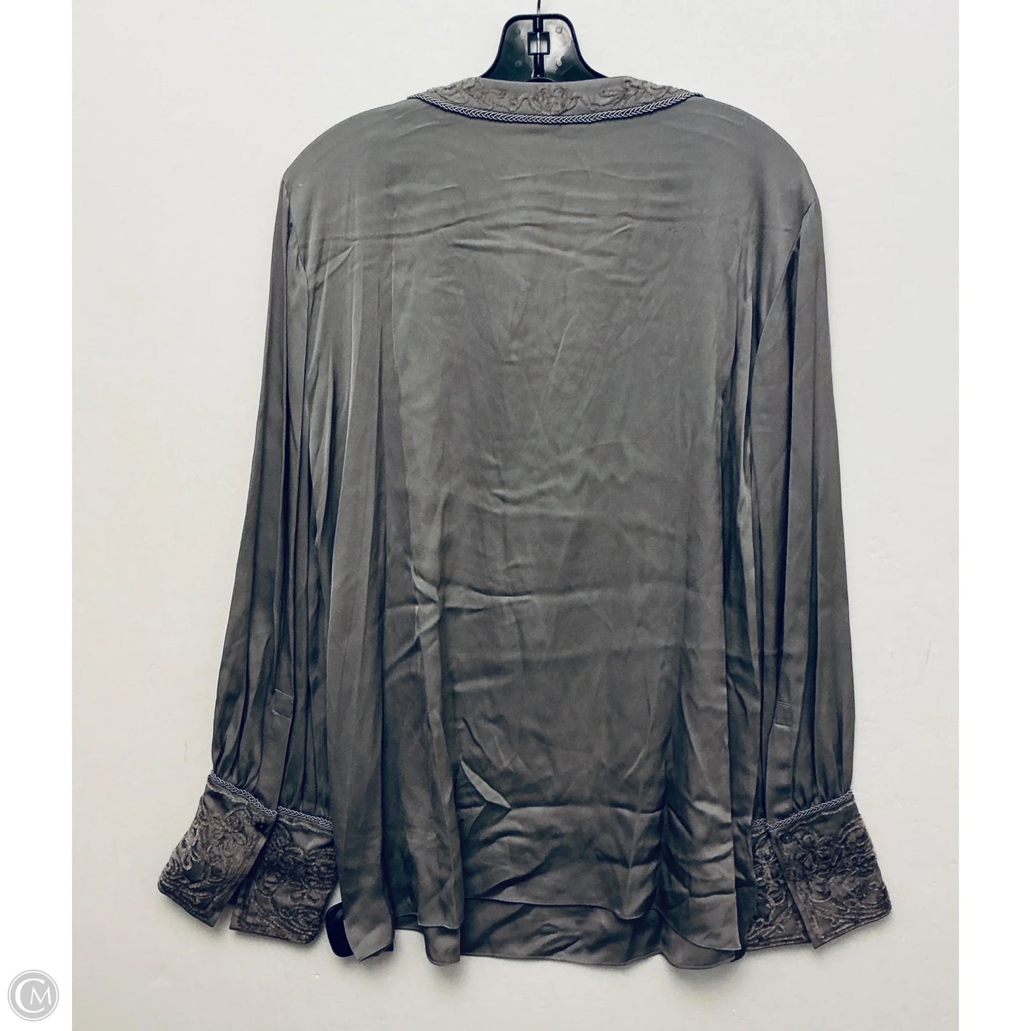 Top Long Sleeve by Kobi Halperin In Grey, Size: Xxl