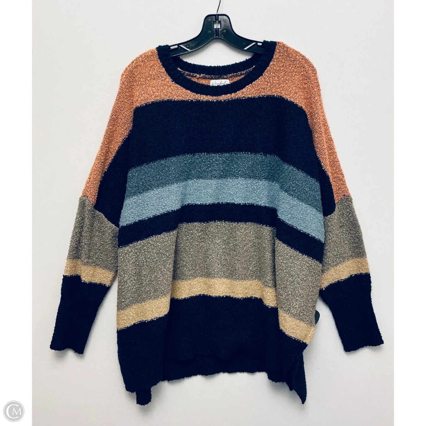 Sweater By Wonderly In Multi-colored, Size: Xxl