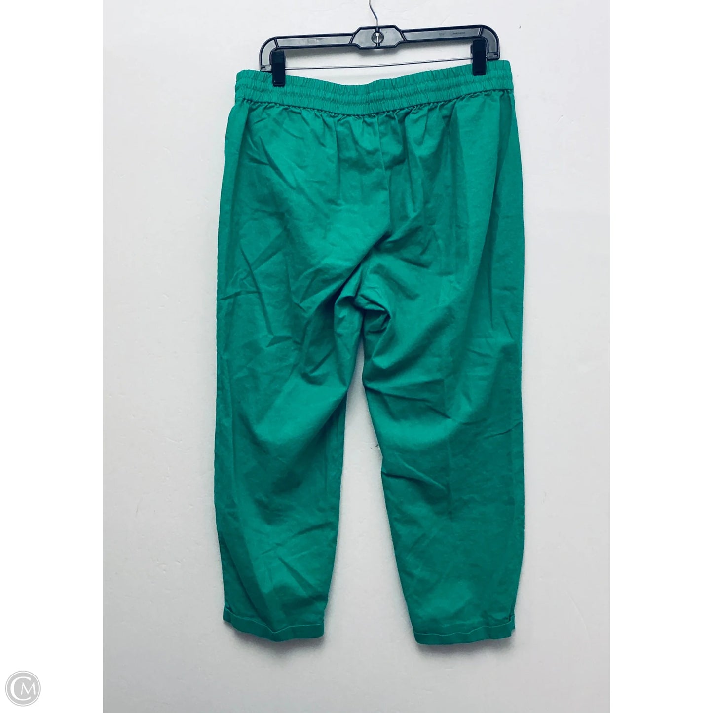 Pants Linen By J. Crew In Green, Size: 14