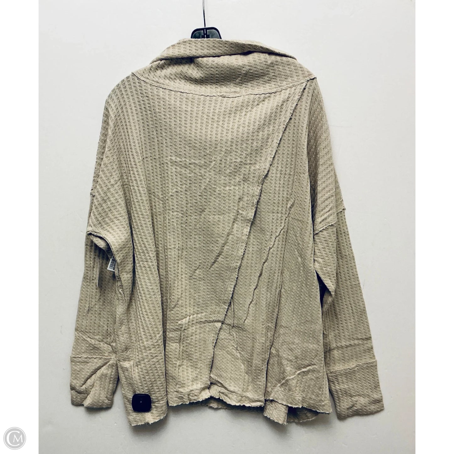 Top Long Sleeve By Free People In Tan, Size: L