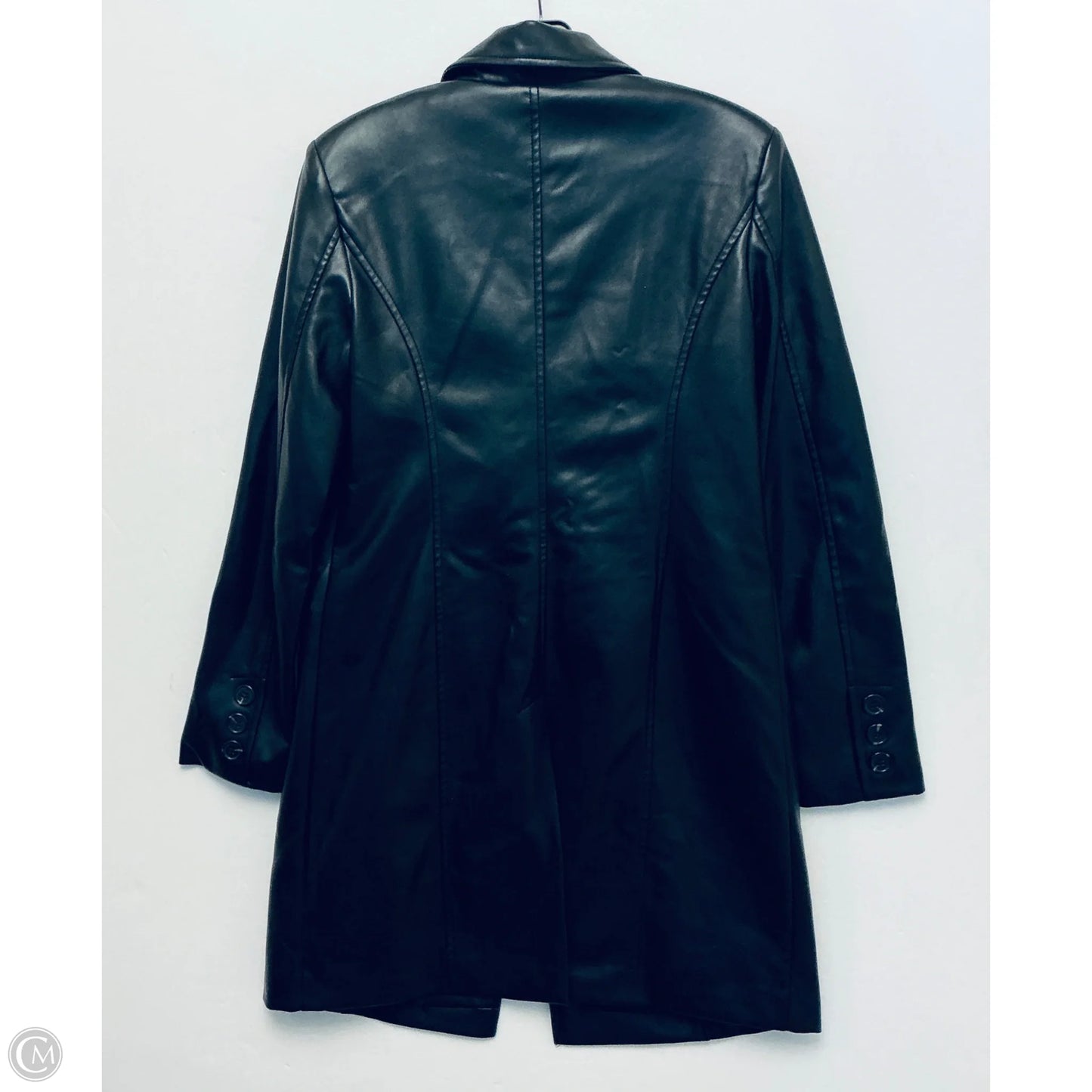 Coat Trench Coat By Avec Les Filles In Black, Size: Xs